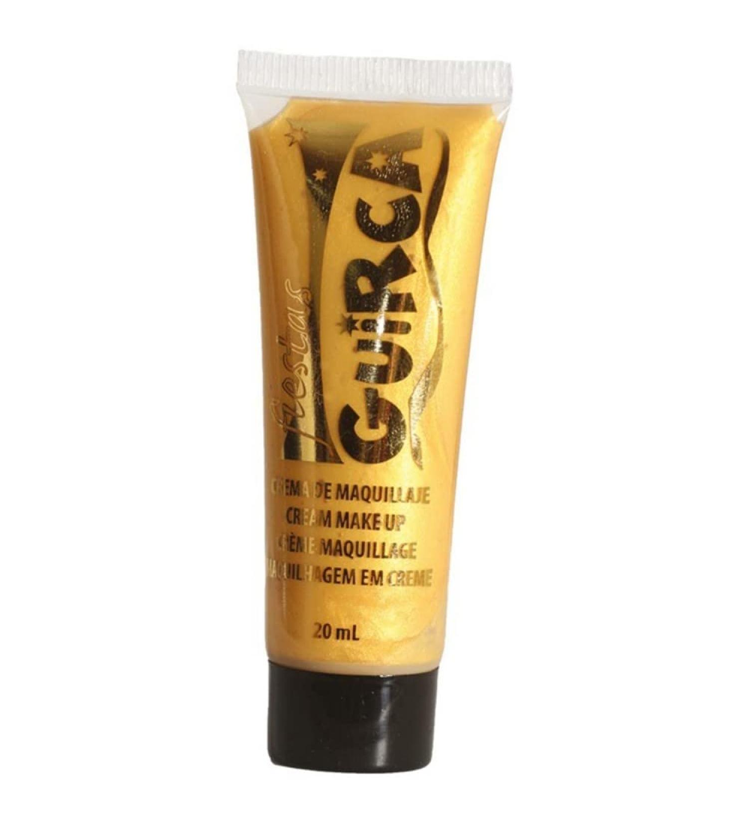  FIESTAS GUIRCA Guirca 19001 Gold Cream Makeup Tube 20 ml in Blister Packaging - Buy Online on GoSupps.com