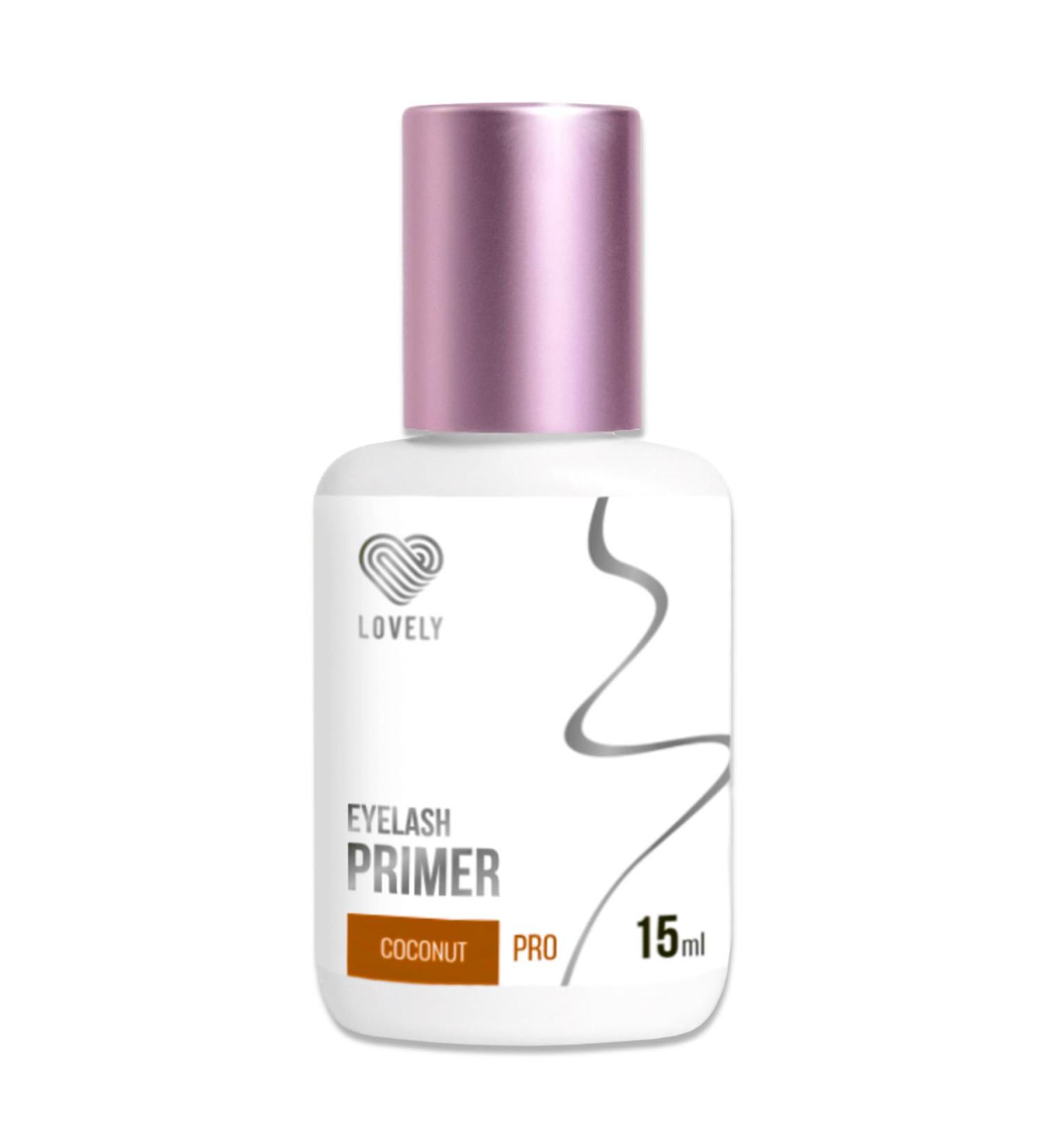 Lovely Eyelash Extensions Primer 15ml - Coconut Scent | Long-Lasting Adhesive for Lash Extensions | Pre-Treatment Liquid for Optimal Application - Buy Online on GoSupps.com