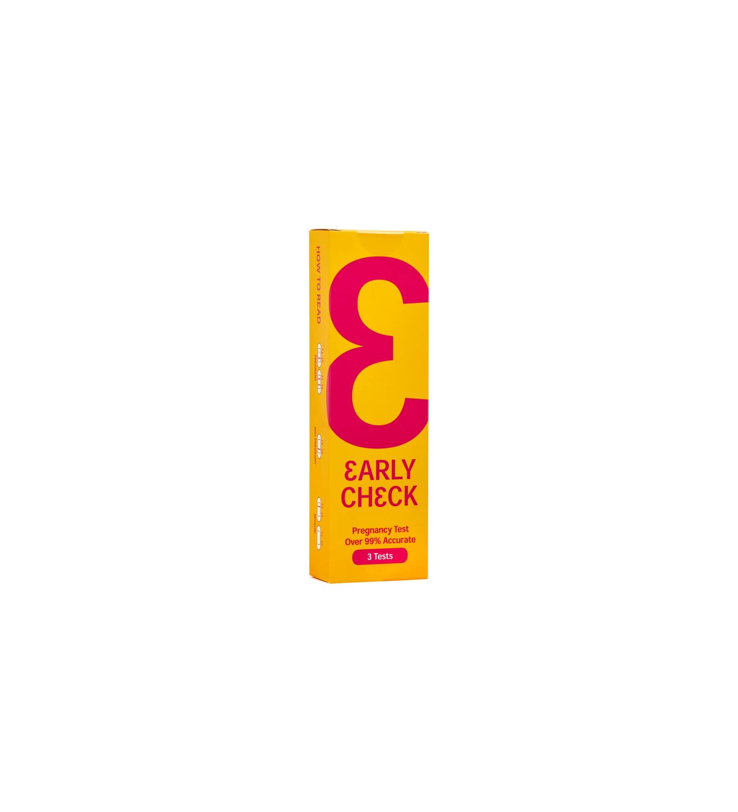 Early Check Pregnancy Test - 3 Tests: Fast & Accurate Results - Buy Online on GoSupps.com