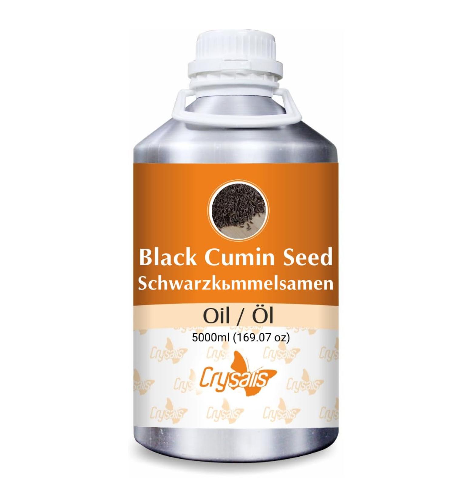 CRYSALIS Crysalis Black Seed Oil (Nigella sativa) - 5000 ml/169 fl oz