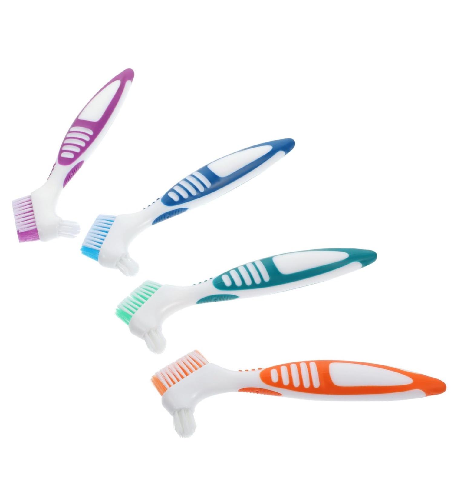 Minkissy 8 STK Denture Cleaning Brushes - Easy Care for Prosthetics & Household Cleaning - Buy Online on GoSupps.com