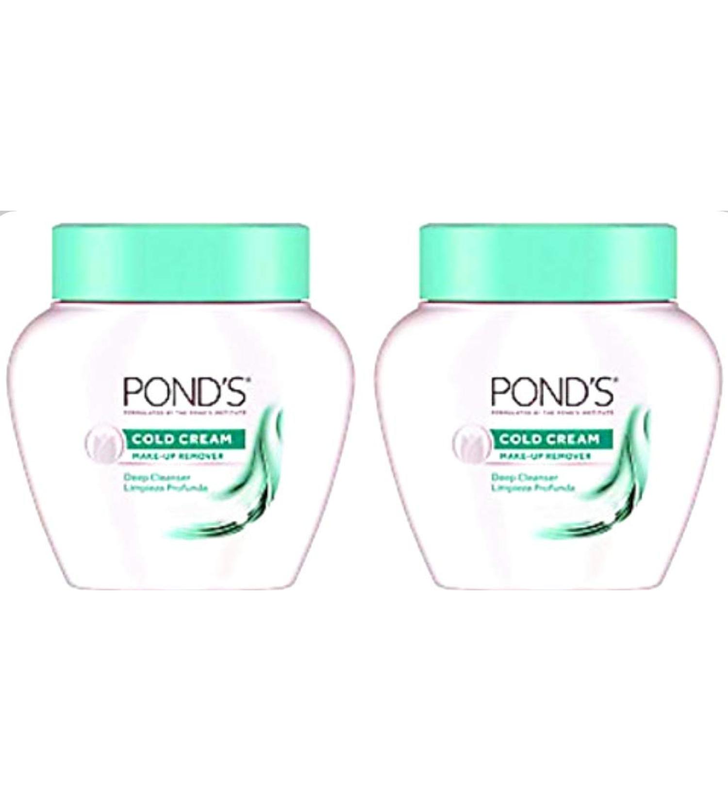 (2 pack) Pond's Cold Cream Cleanser Travel Size 1.78 oz / 50g