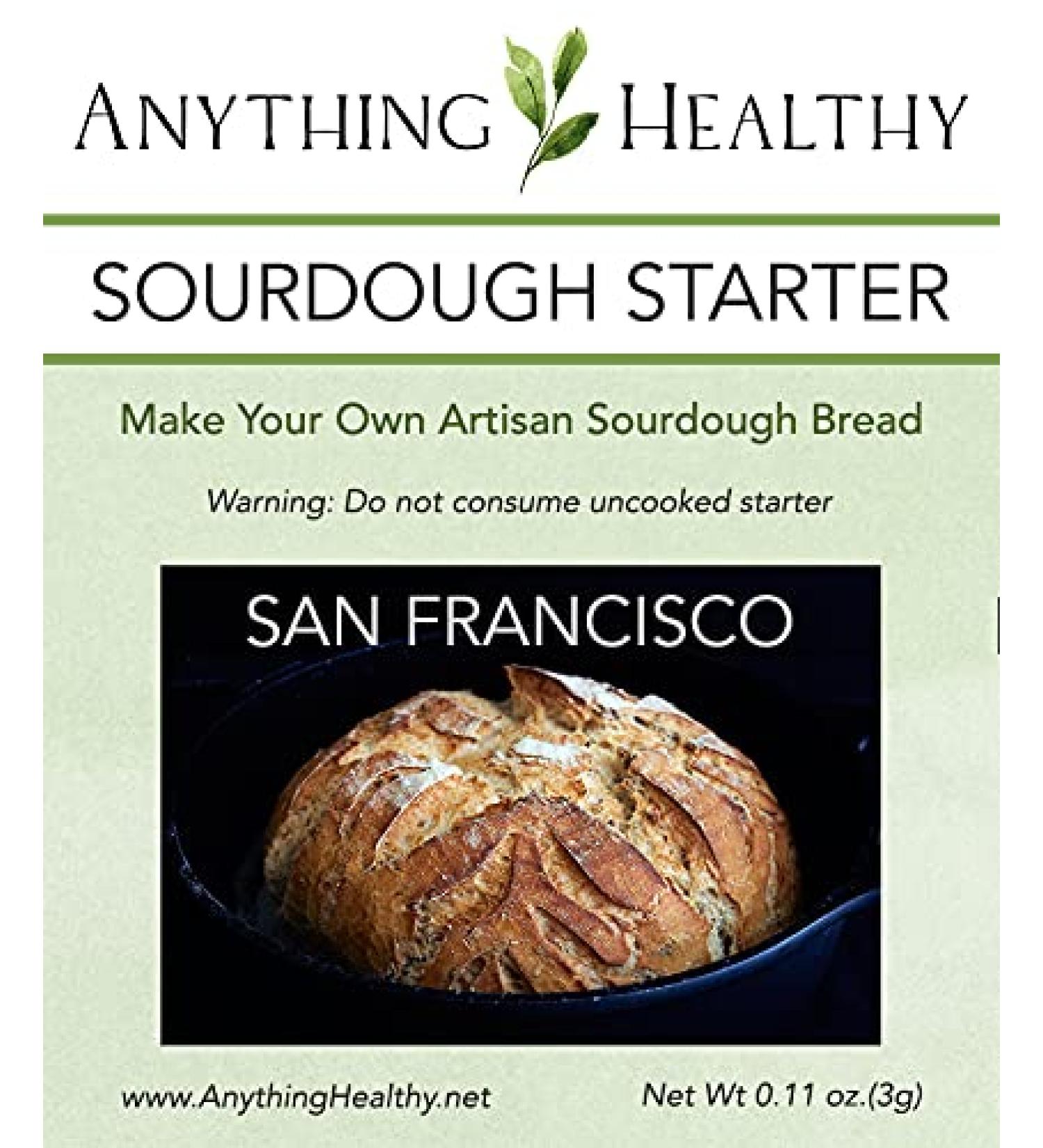 San Francisco Sourdough Dehydrated Starter - Contact Us for Top Customer Service and Expert Support - Buy Online on GoSupps.com