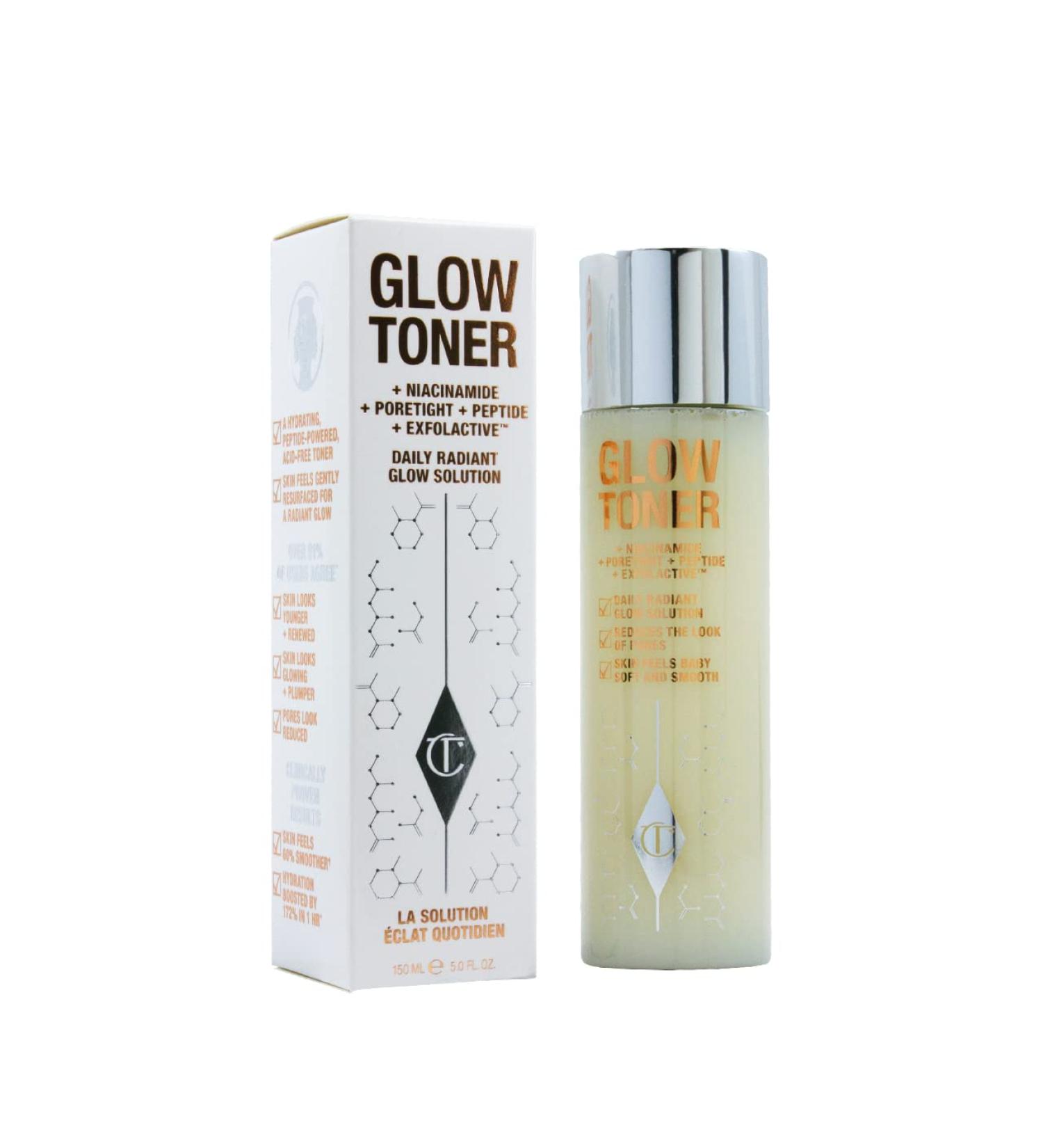 Charlotte Tilbury Glow Toner Daily Radiant - 150ml/5 Fl Oz (Full Size) - Buy Online on GoSupps.com