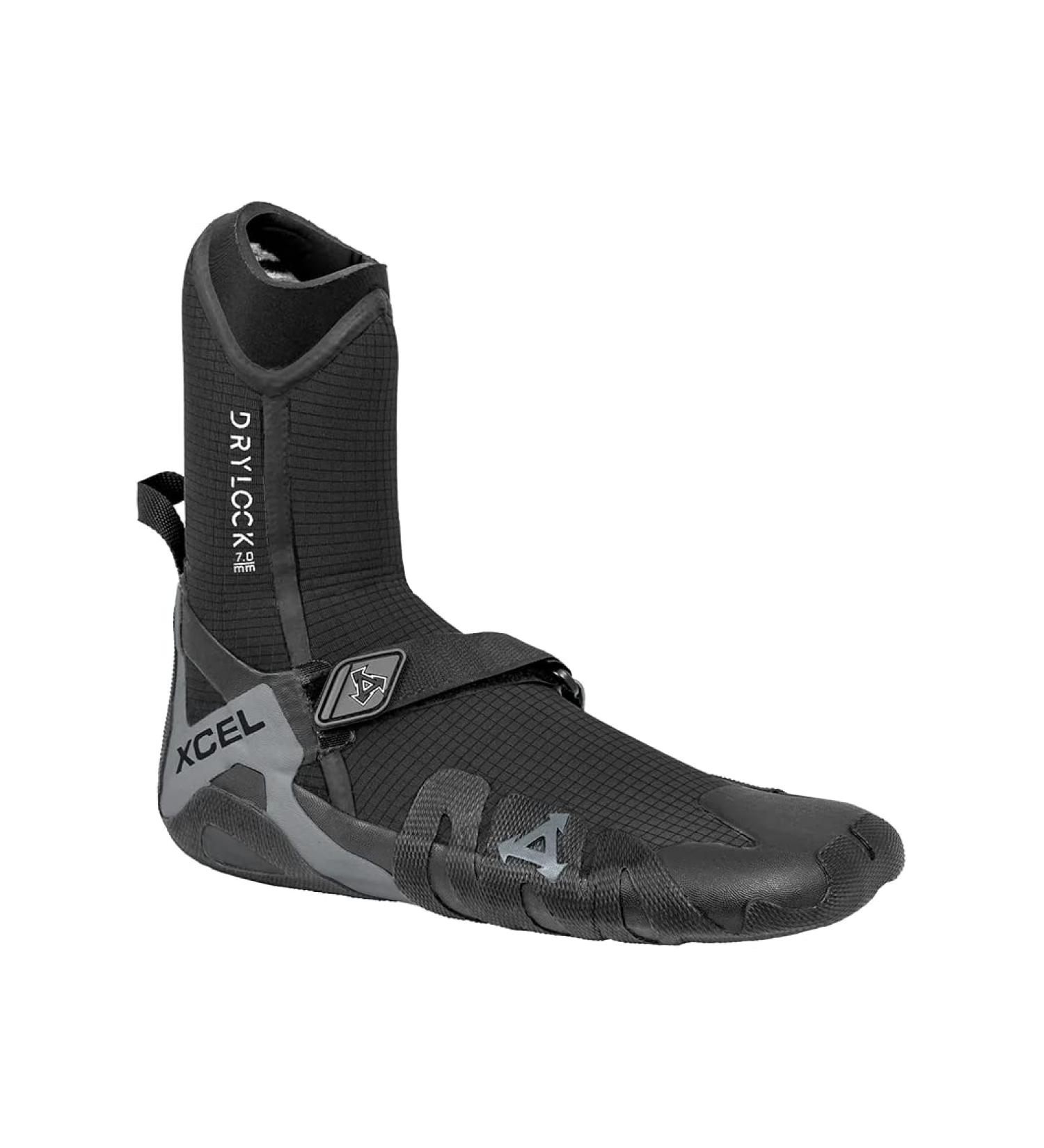 XCEL Drylock 7mm Round Toe Boot - Black/Graphite, Size 12 - Buy Online on GoSupps.com