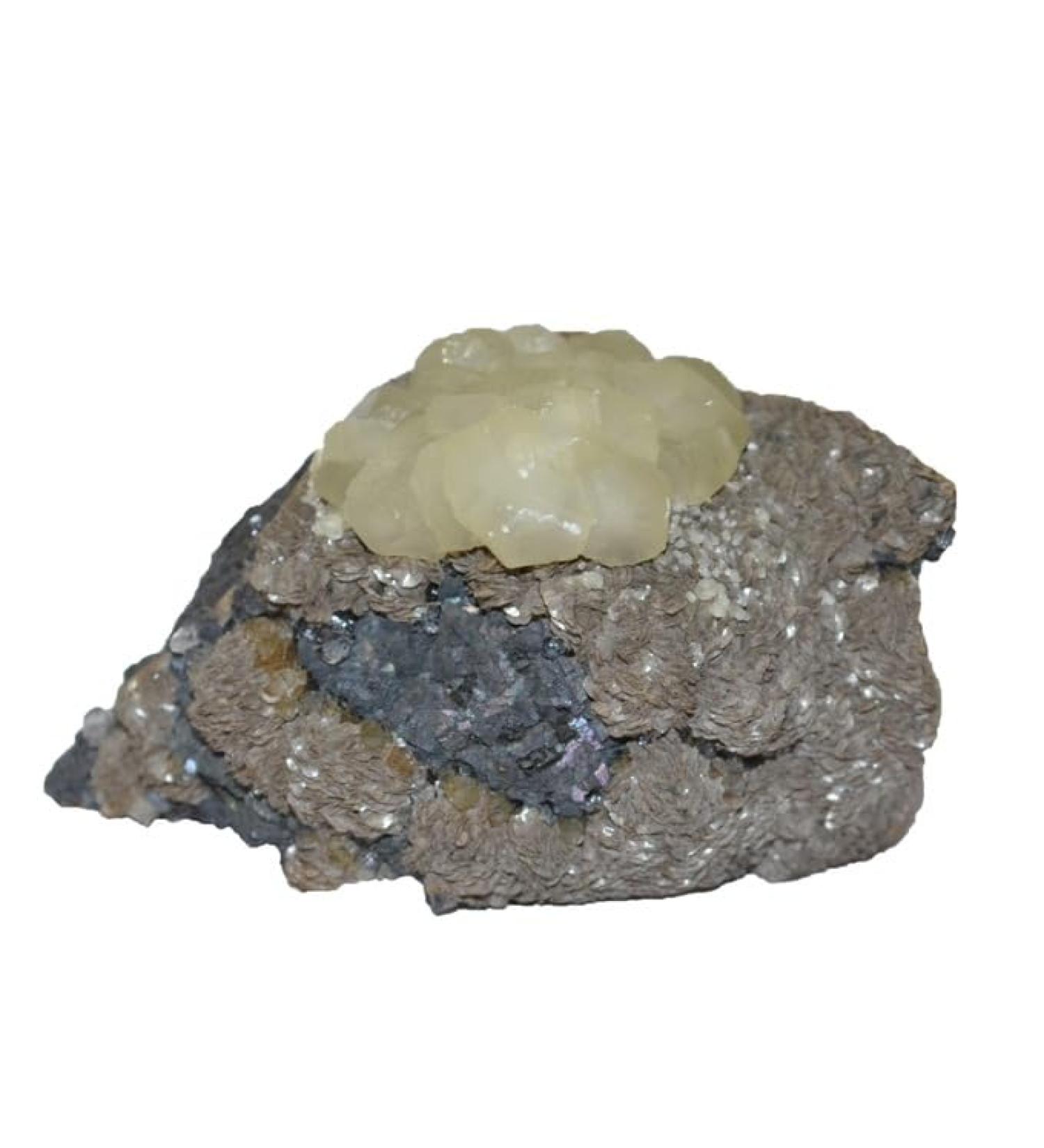 Galena - Siderite - Calcite France Mineral MINFR5996