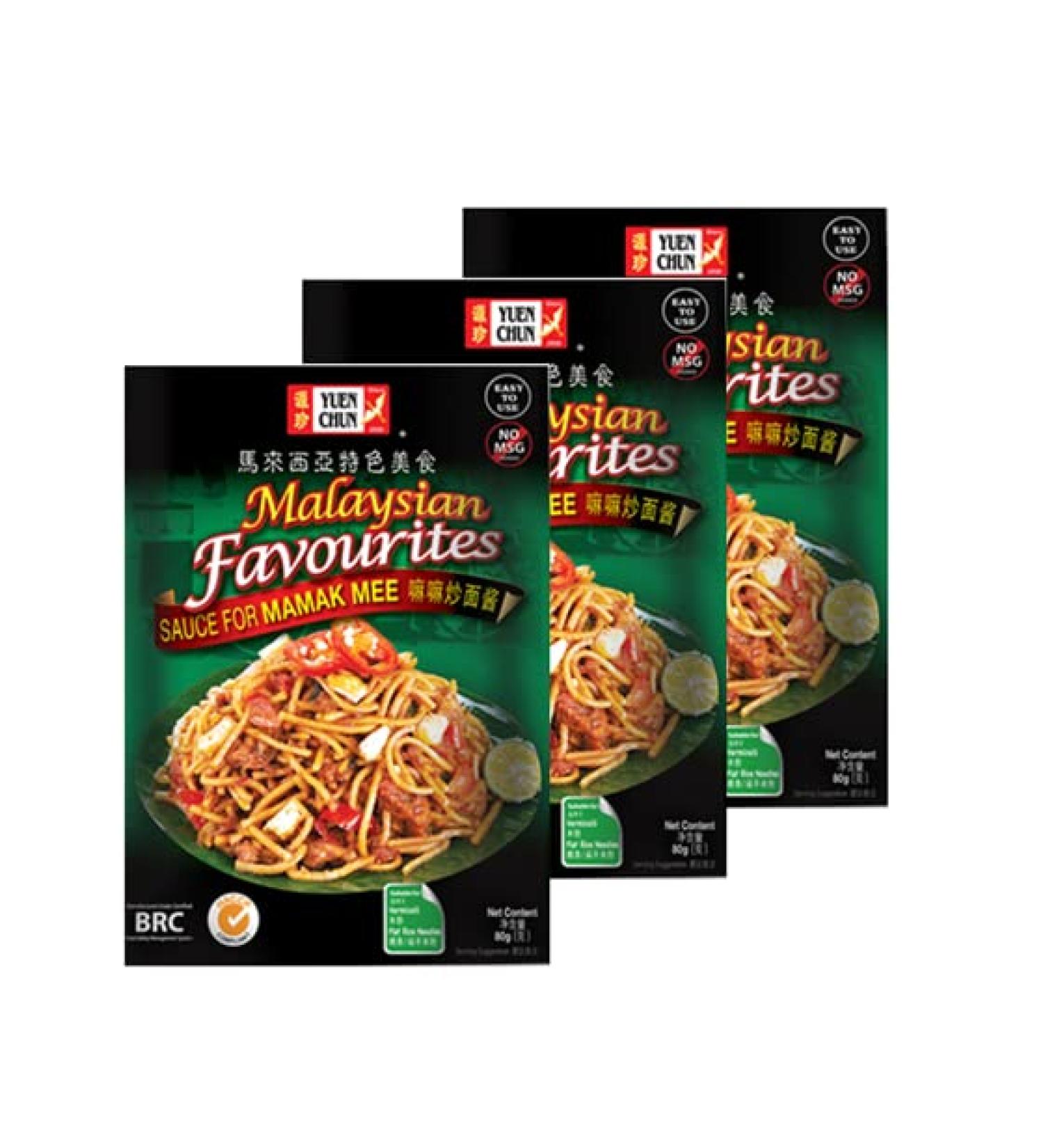 Yuen Chun Mamak Mee Sauce (Packs of 3) by Food Sanctuary - Buy Online on GoSupps.com