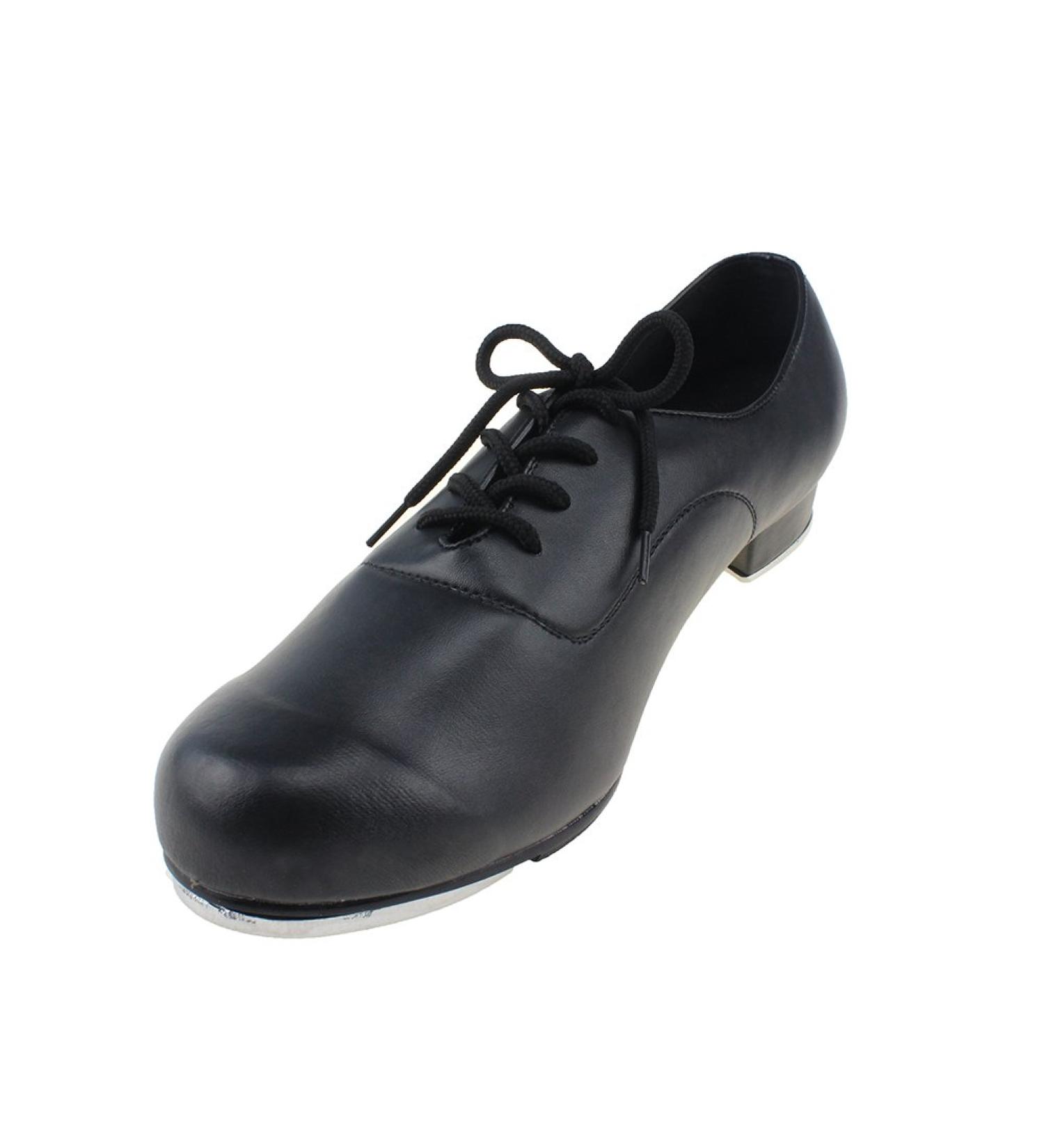 MSMAX Boys Flex Tap Dance Shoes Glossy Matte - 8.5 Toddler 3.5cm Heel Black - Buy Online on GoSupps.com