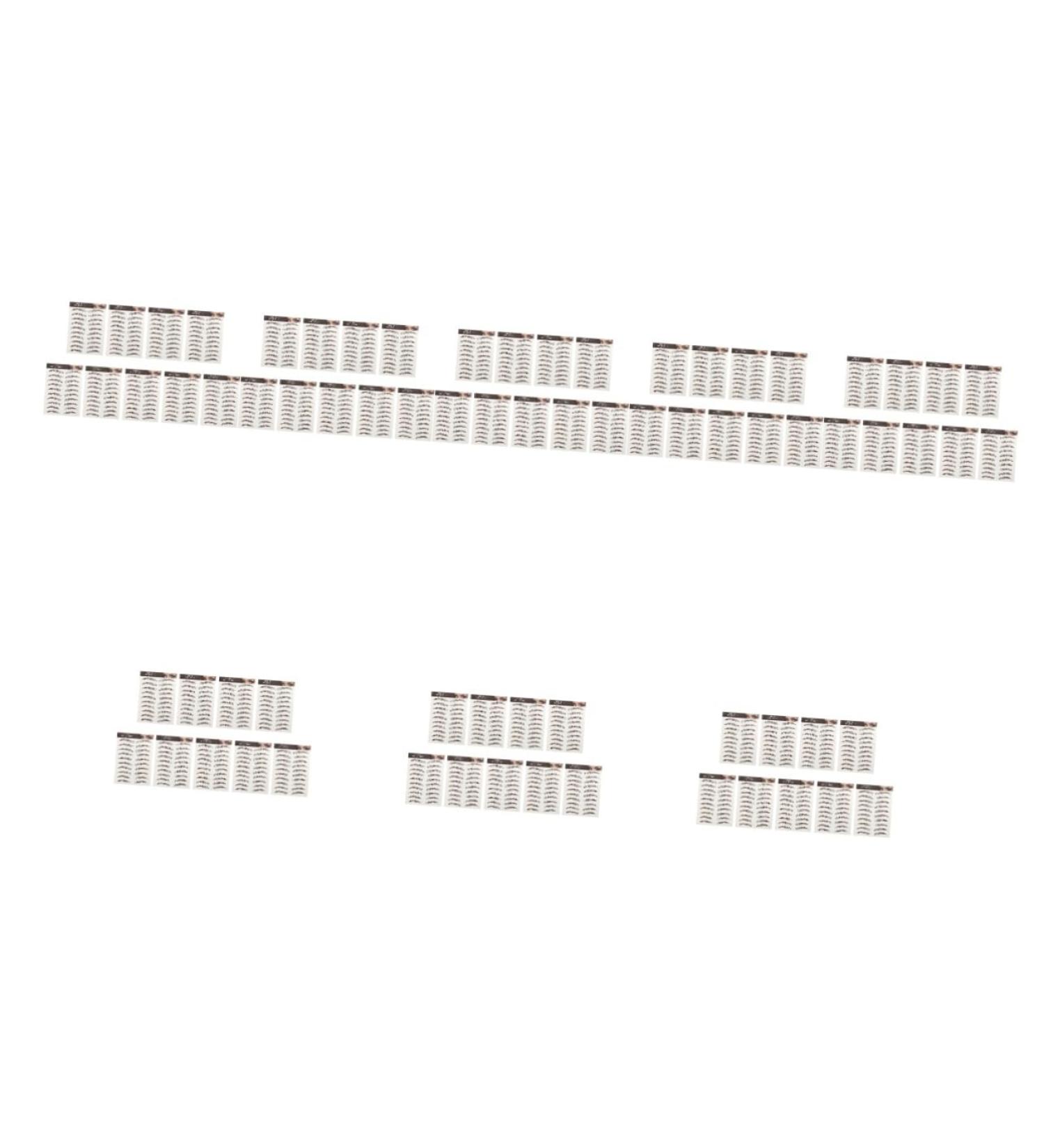 FOMIYES 72 Sheets eyebrow stickers makeup stickers Eyebrow Tool Temporary Brow Tattoos 3d hair - Buy Online on GoSupps.com