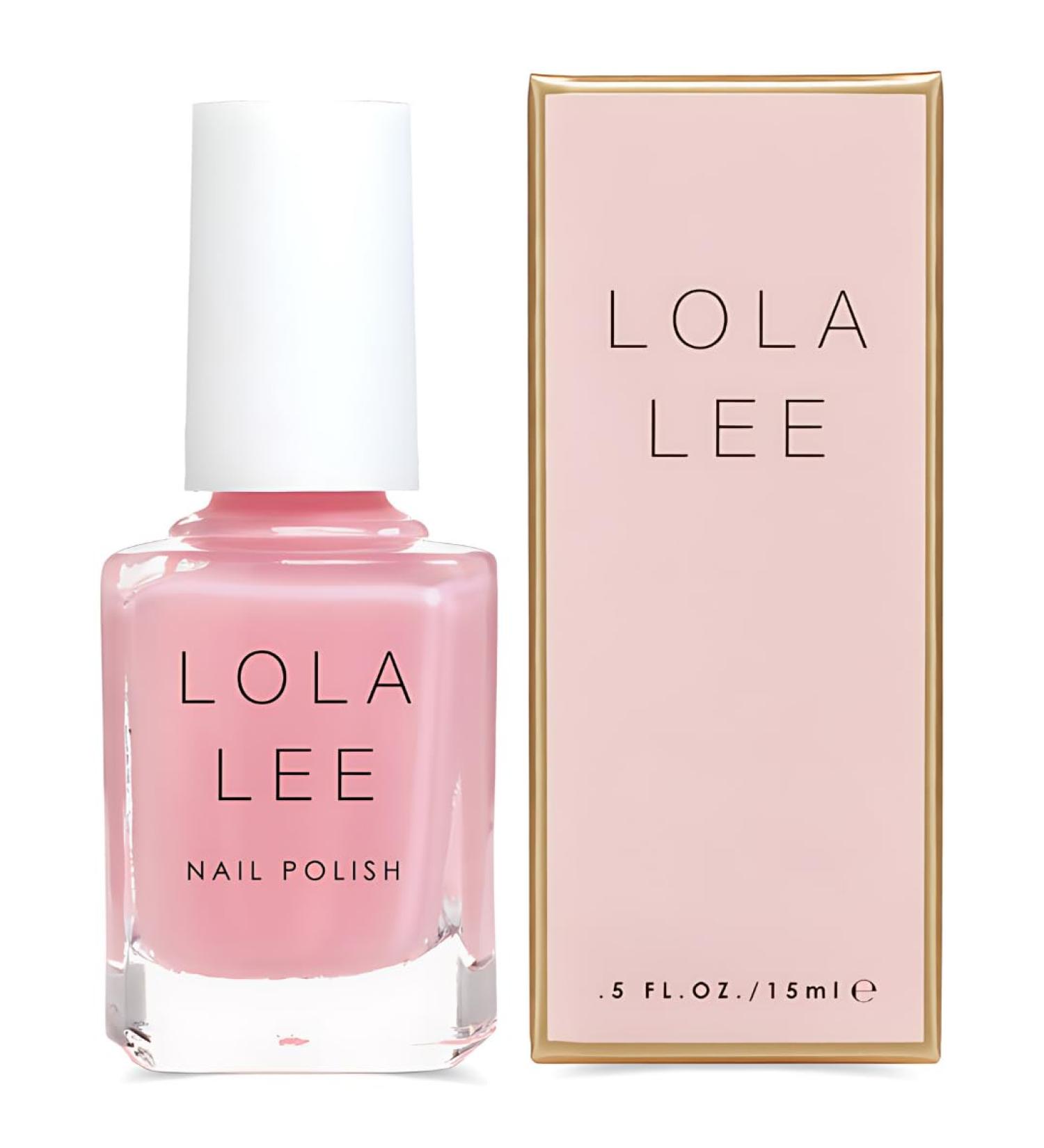 Lola Lee | Nail Polish | Baby Doll You Need Some (French Pink) | NP102 | 15ml | Quick Drying | Non Toxic | Gloss & Shine | 100% Vegan | Cruelty Free | Long Lasting - Buy Online on GoSupps.com
