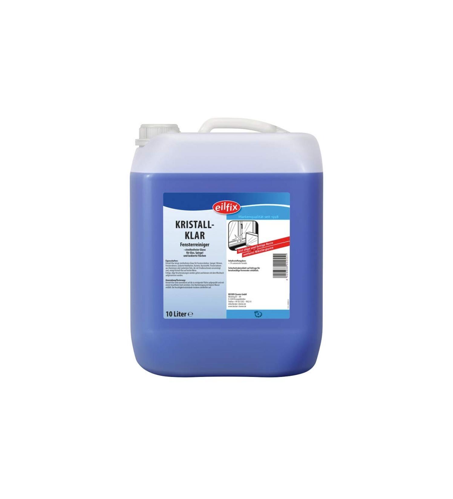 liquid glass cleaner 1 x 10 litre canister L