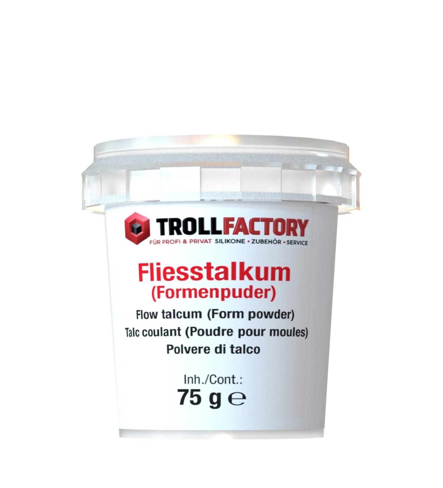 TFC Forms Talcum Powder 75G- Special conservation for PU latex & silicone molds |Promotes tinWith natural wild loa spores