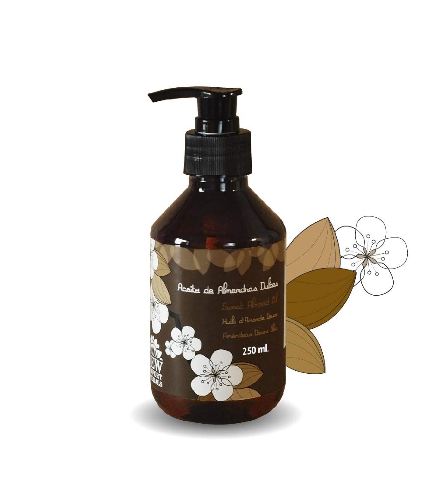 Naturals New Comfort Almond Oil 250 ml - Premium Natural Moisturizer for Skin & Hair | Buy Online Worldwide - Buy Online on GoSupps.com