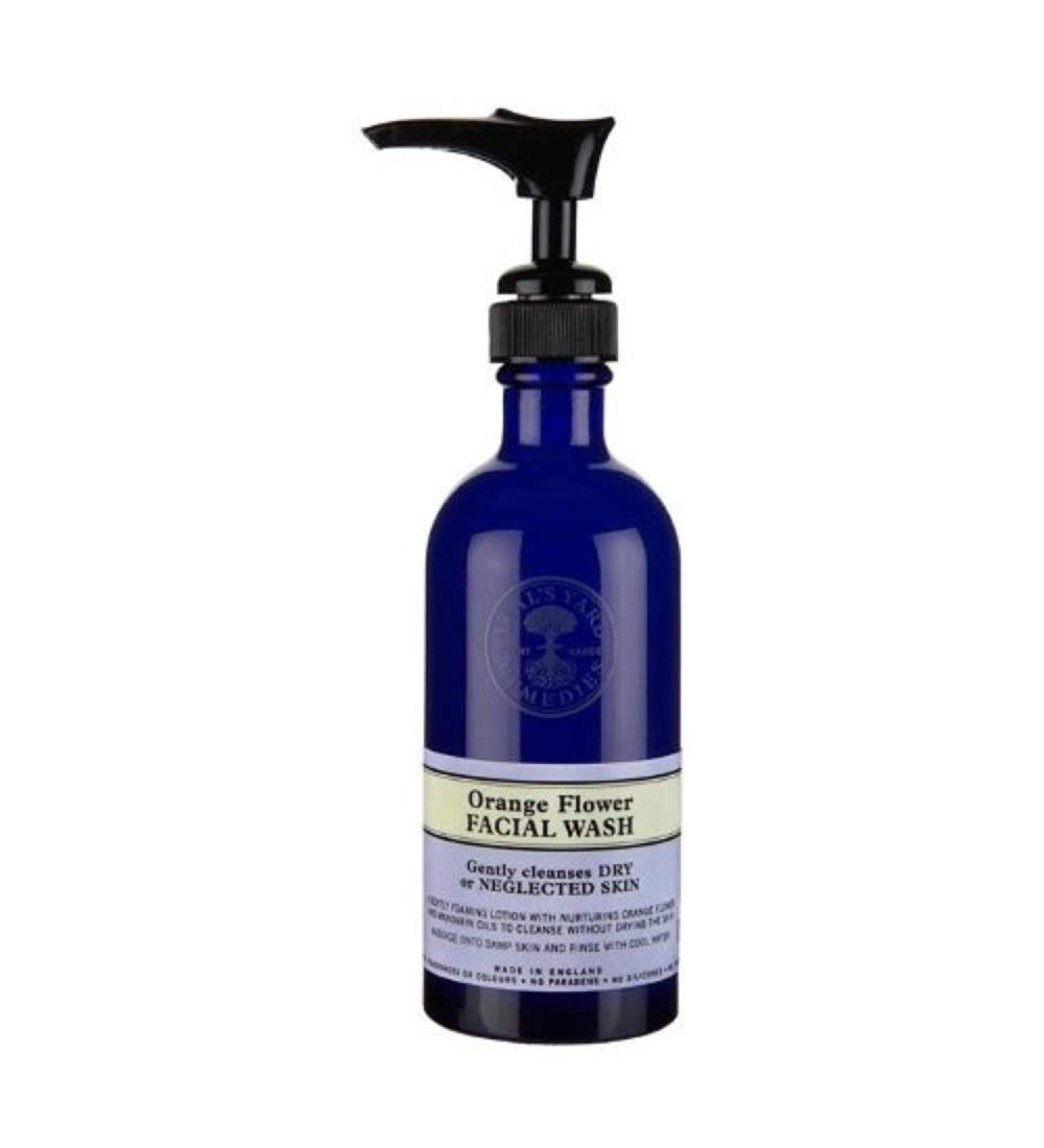 Neal's Yard Remedies Neals Yard Nourishing Orange Flower Face Wash 100ml for dry and dehydrated skin types