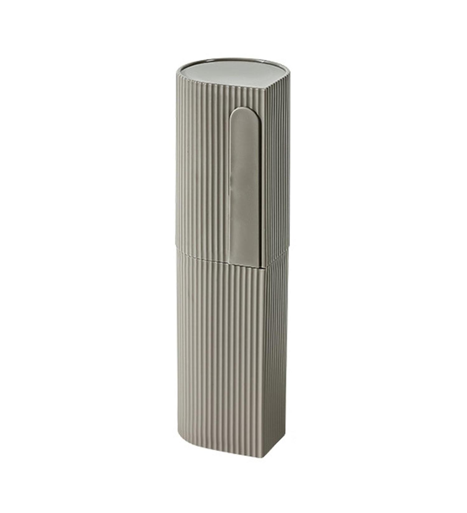 Travel Toothbrush Cup Set - Portable Lightweight Wash Storage Box for Toothbrush & Toothpaste - Ideal for Travel (Gray - Buy Online on GoSupps.com