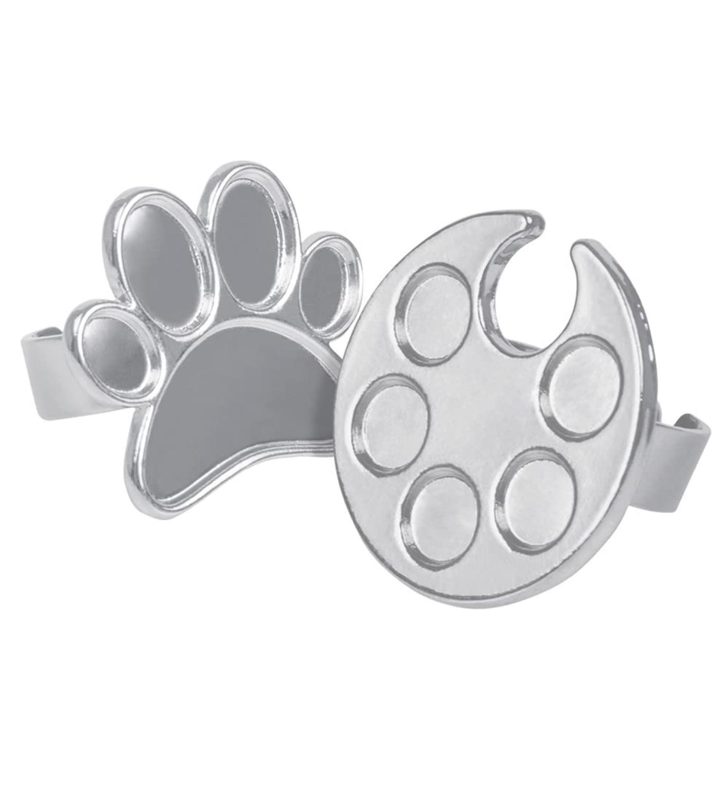Mini Nail Art Polish Holder - Set of 2 Nail Palette Finger Rings - Buy Online on GoSupps.com