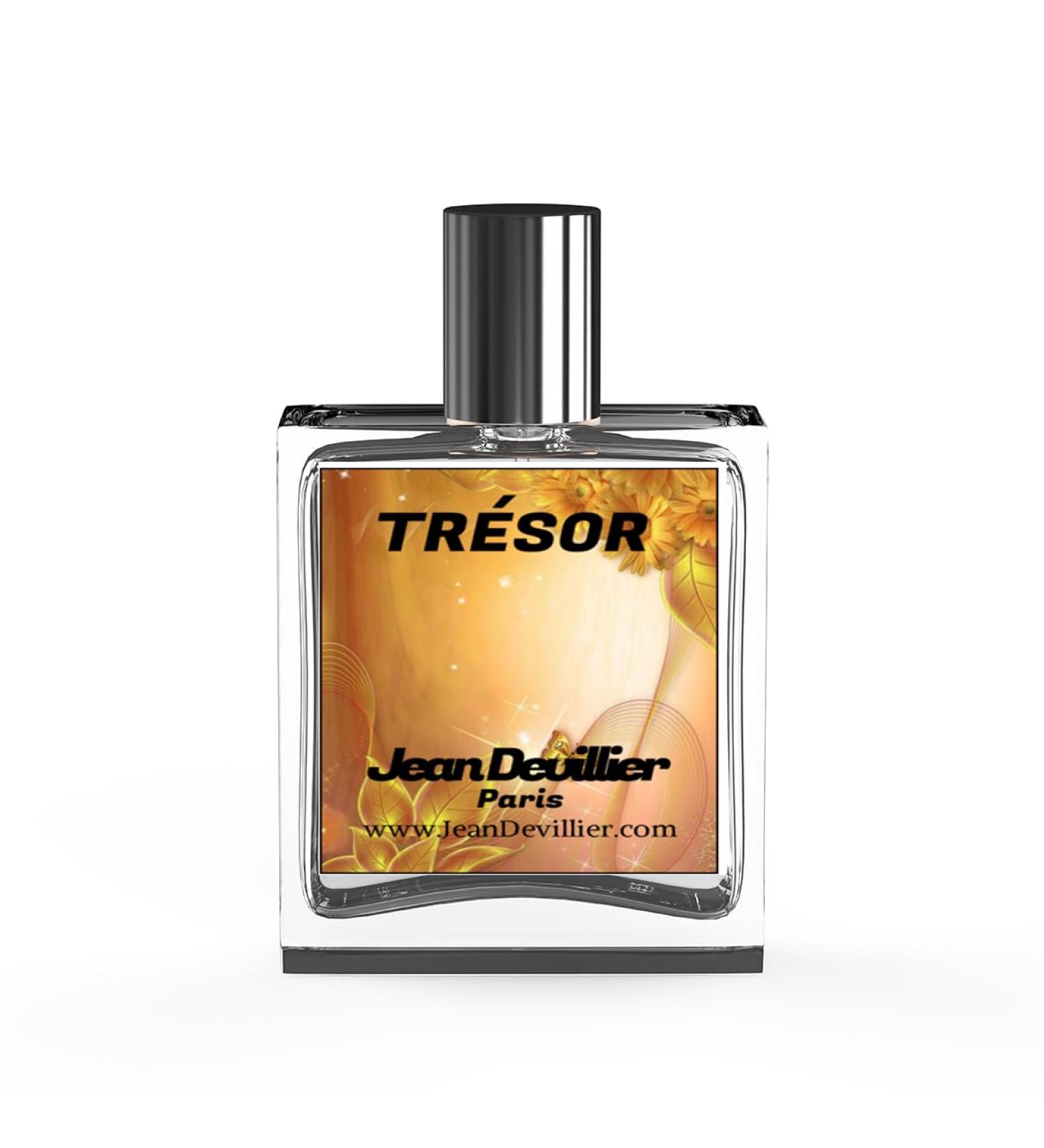 JEAN DEVILLIER PARIS Inspired Fragrances For Women (TRESOR 60ml/ 2 oz) TRESOR 1.00 Fl Oz (Pack of 1)