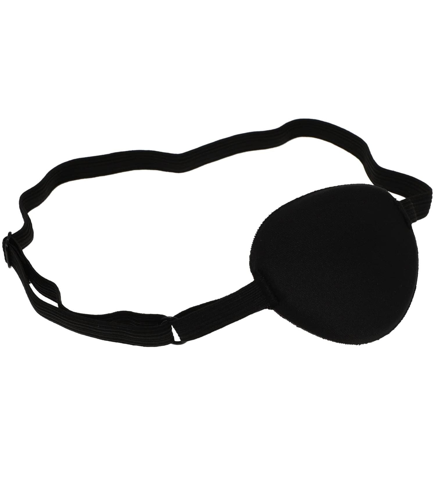 Buy BESPORTBLE Adjustable Pirate Eye Patch - One-Eyed Dragon Halloween Costume Accessory | Lazy Eye Patch (Black) - International Shipping Available - Buy Online on GoSupps.com