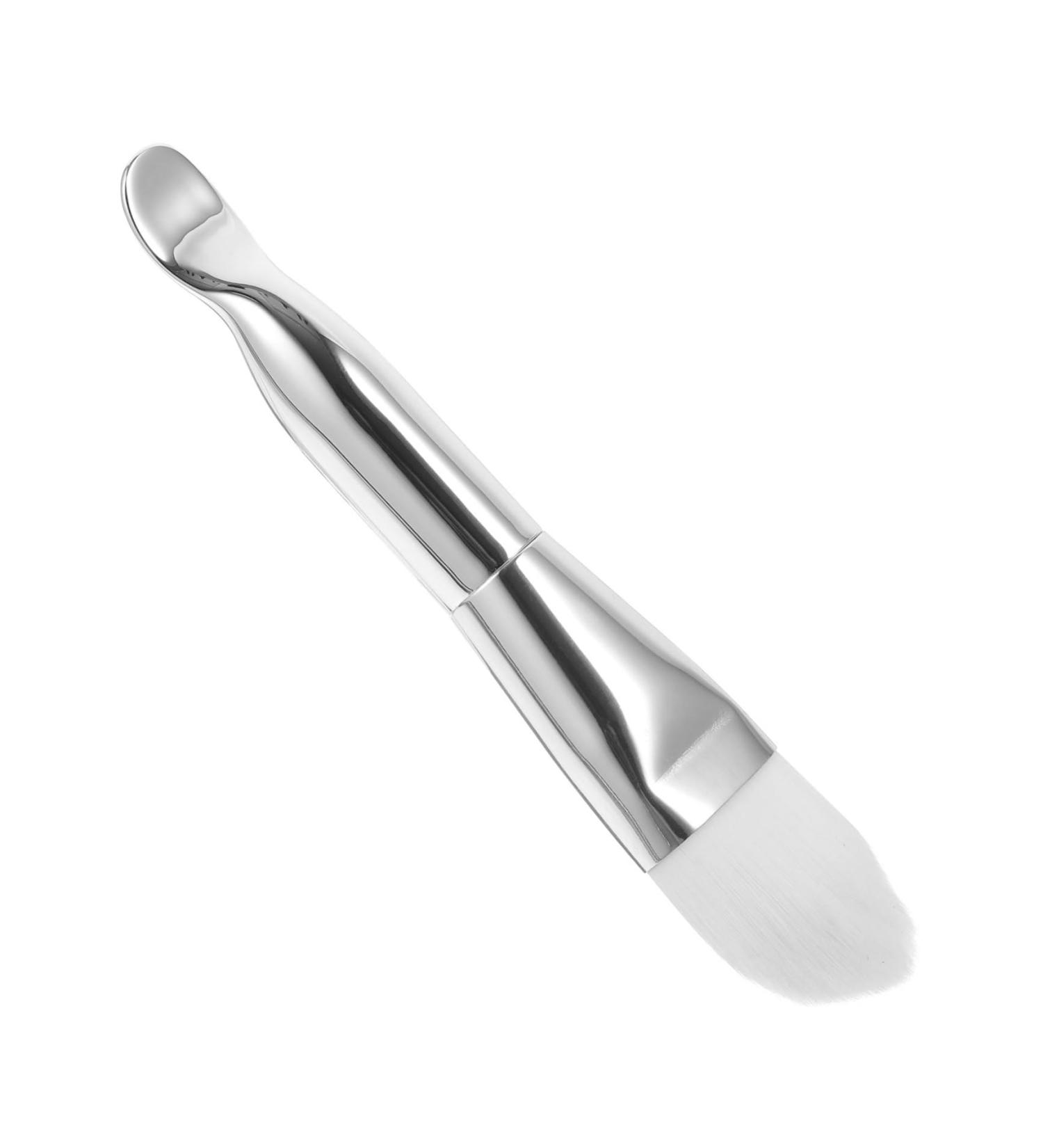 Didiseaon Double-headed Facial Treatment Brush Mask Brush Facial Mask Applicator Tool Mask for Facials Mud Mask Applicator Skin Care Tool Mask Spoon Women Makeup Brush Cream Spoon 13.70X2.50X1.50CM Silver - Buy Online on GoSupps.com