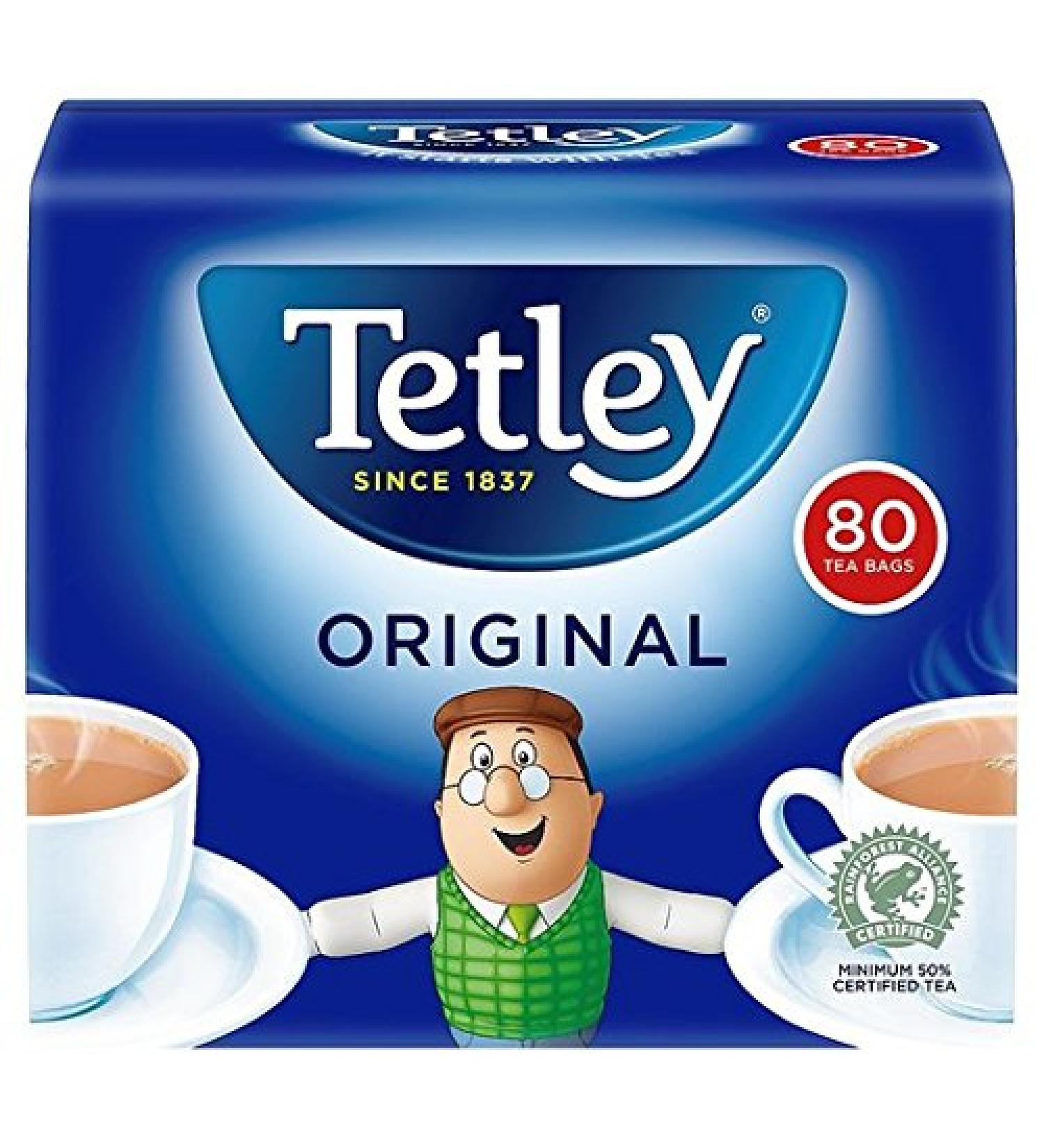 Tetley Tetley Pack of 80 tea bags