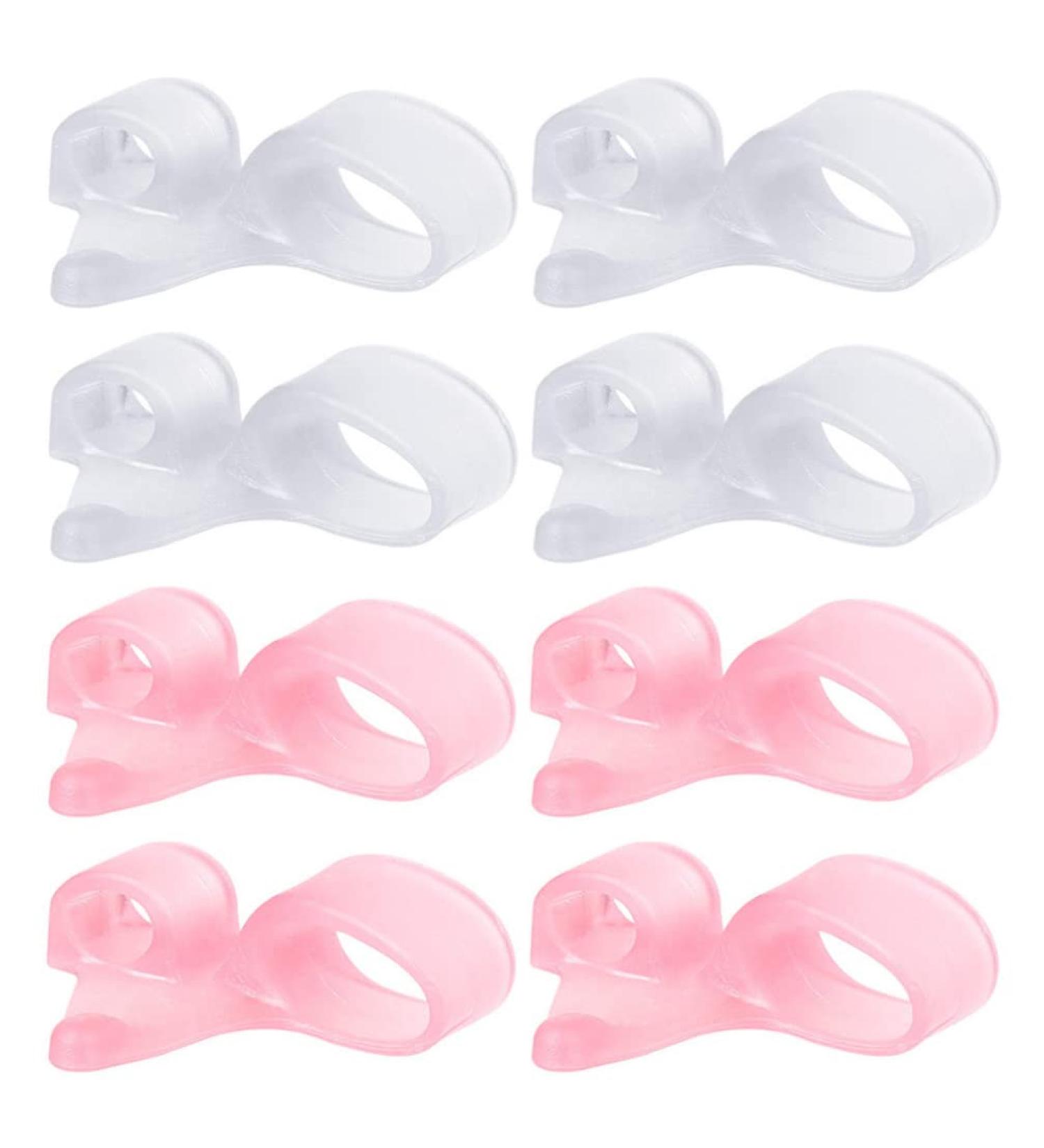 4 Pairs Toe Straighteners & Separators Set | Healeved Tools Clip Board | Bunion Correctors for Women & Men - Buy Online on GoSupps.com