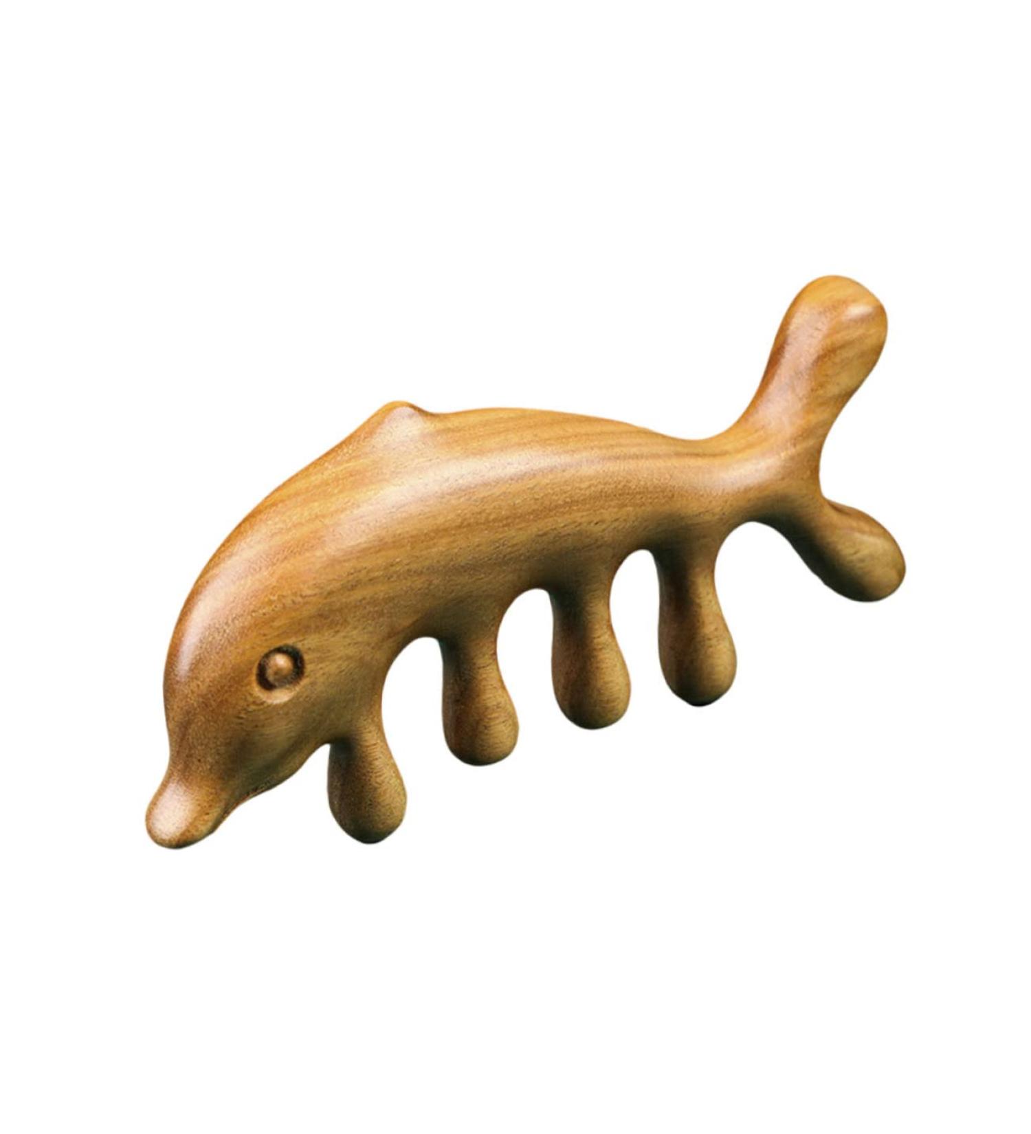 MAGICLULU Wooden Massage Comb - Scalp & Hairdressing Tool for Relaxation and Healthy Hair - Buy Online on GoSupps.com