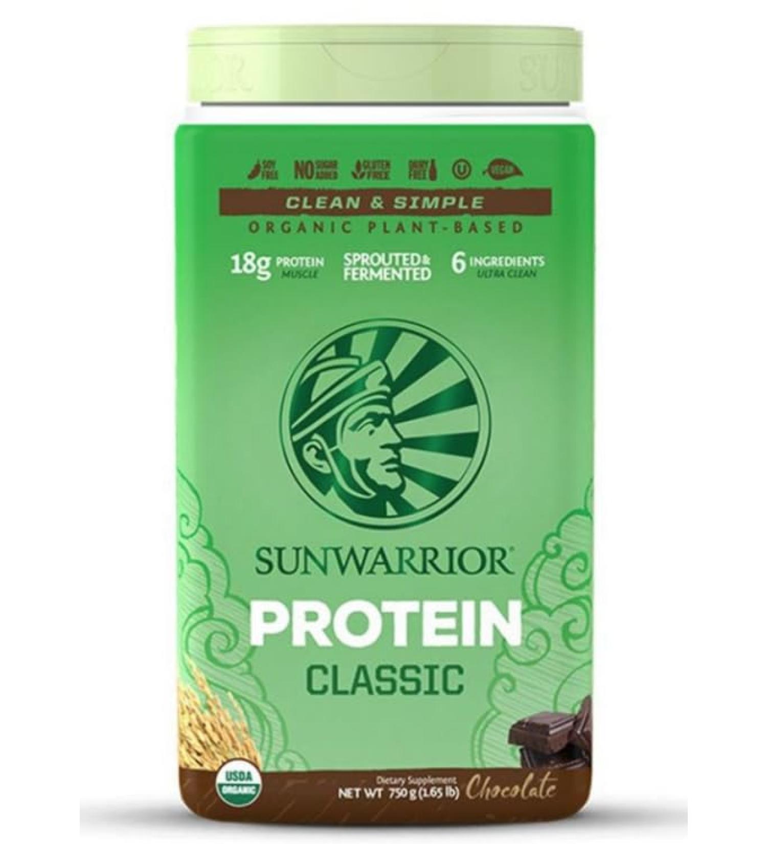 2250 N Coral Canyon Plantbased Warrior Protein Warrior Classic Chocolate 750g - Buy Online on GoSupps.com