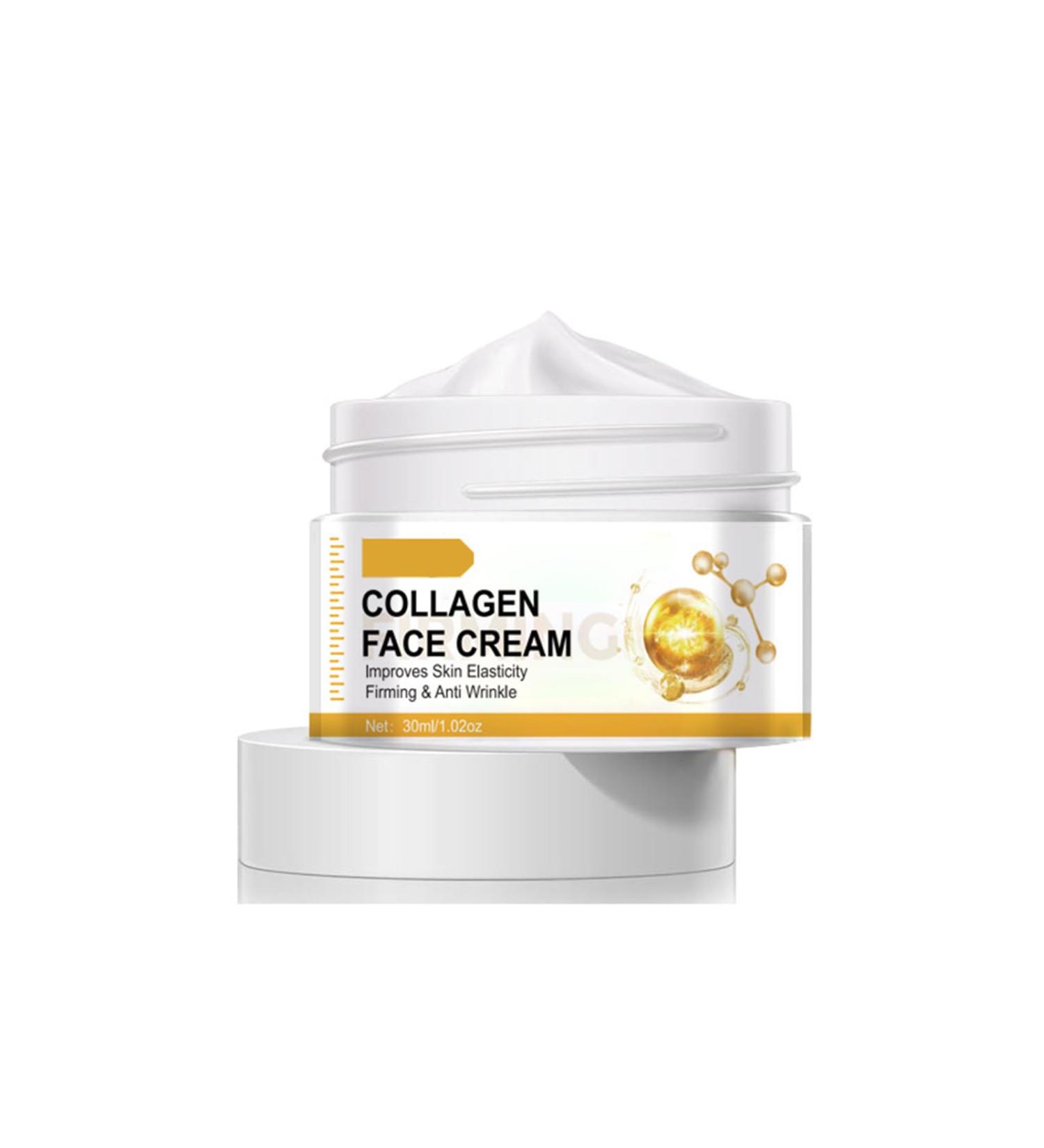 Grospe Collagen Face Cream Hyaluronic Acid Lotion Moisturizer Face & Body Skin Care Collagen Lotion Restores Sagging Skin Anti Aging Cream Hydrates Dry Skin Collagen Skin Care for Women 1.02 Oz - Buy Online on GoSupps.com