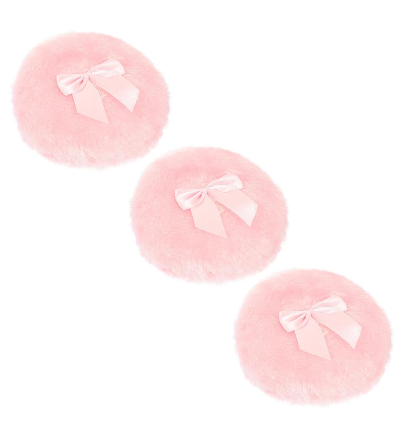 3pi ces Houppette Rafra chissante pour Houppette Compacte Peluche R sistante Usure pour Corps - Buy Online on GoSupps.com