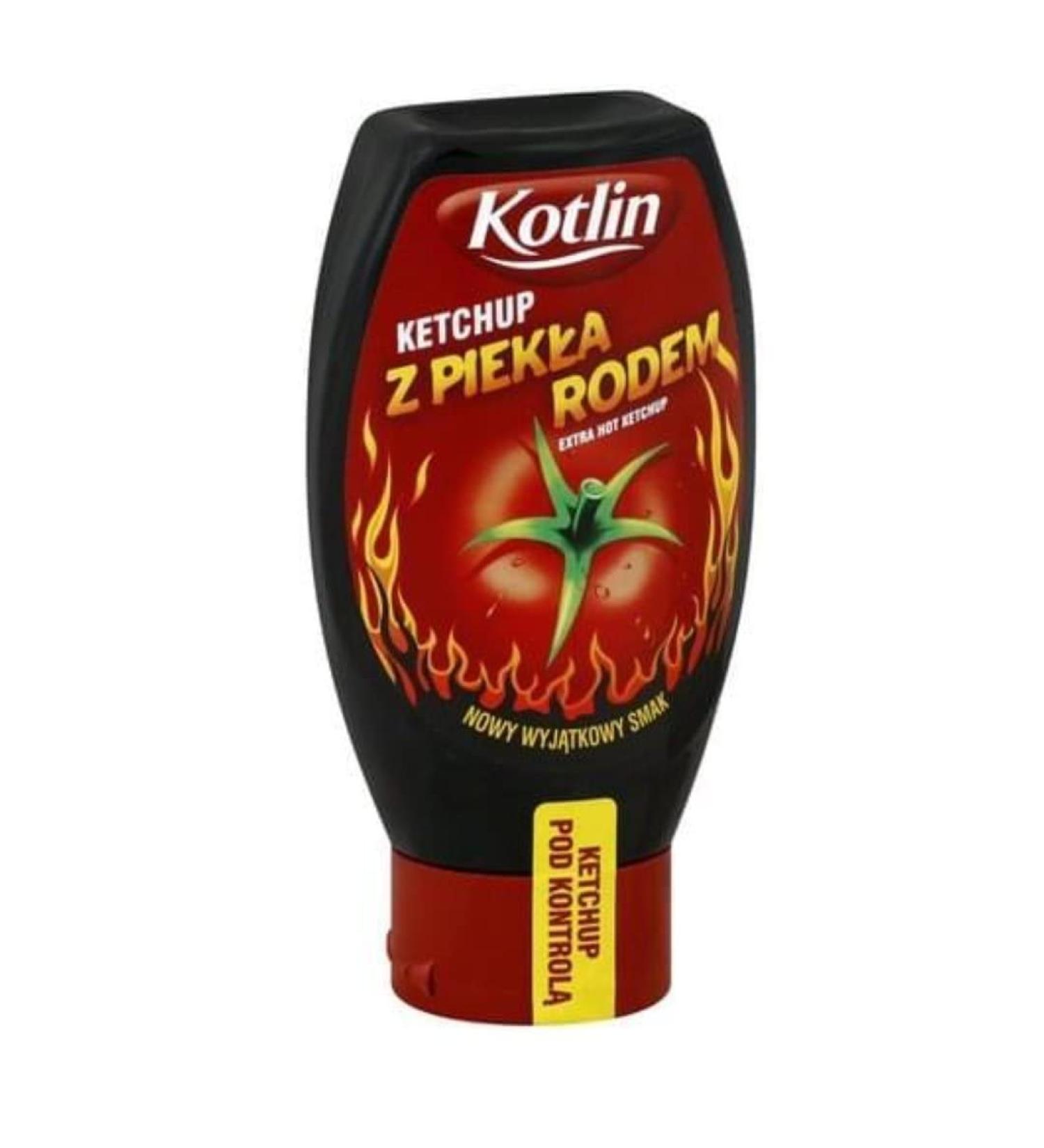 Kotlin Extra Hot Ketchup 450gr x 10 pack
