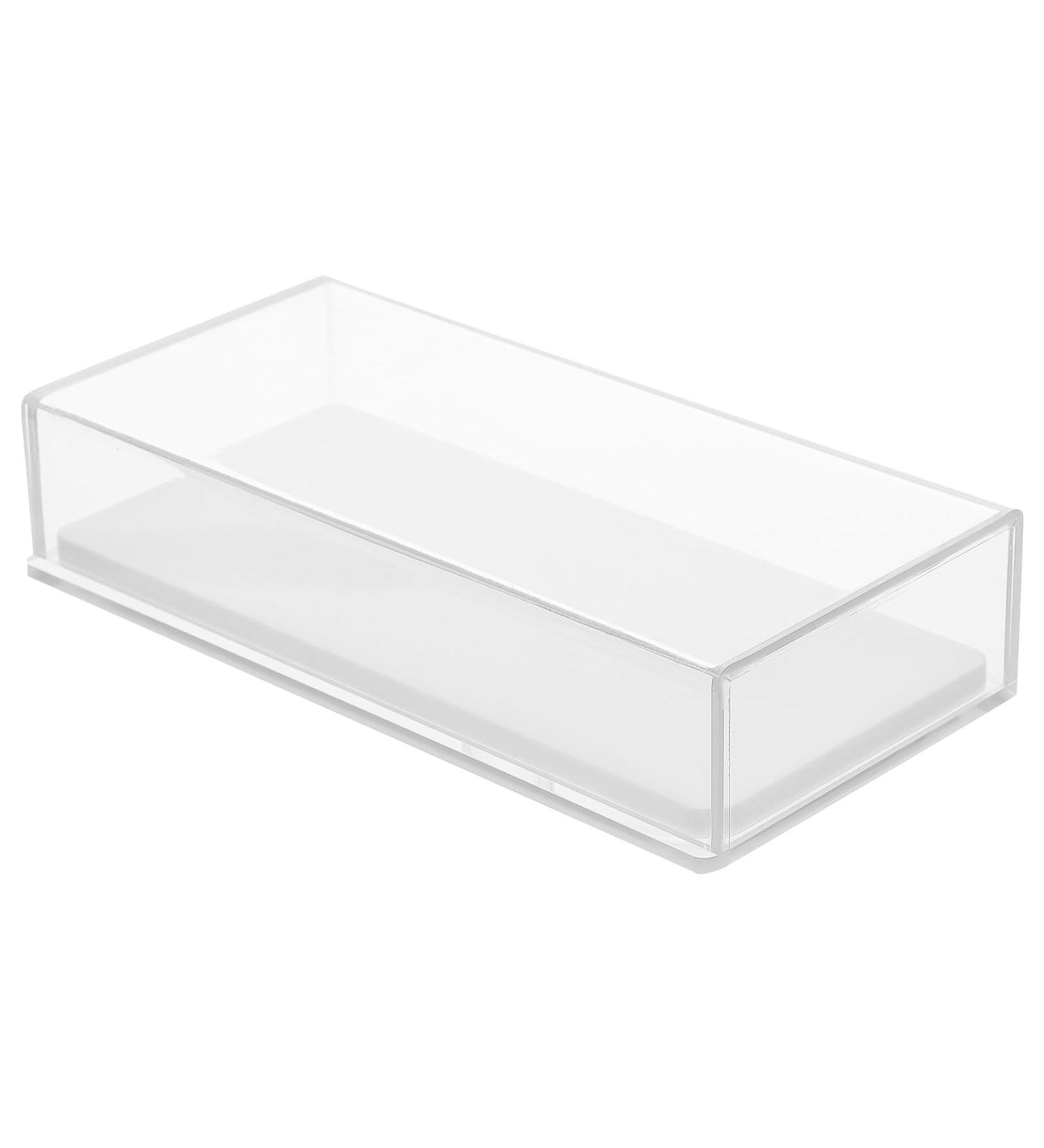  tui Cils Artificiels en Acrylique Transparent Blanc Bo te de Rangement pour Faux Cils Organisateur de Cosm tiques Compact pour Maquillage Stockage Propre et Pratique - Buy Online on GoSupps.com