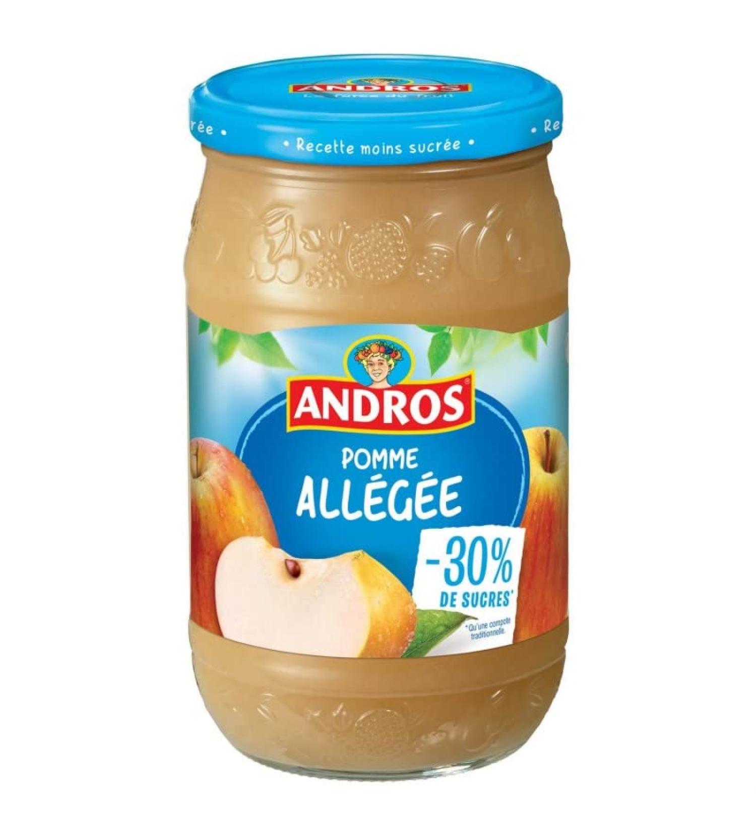 LIGHT APPLE JAR 730G ANDROS PACK OF 4 - Buy Online on GoSupps.com