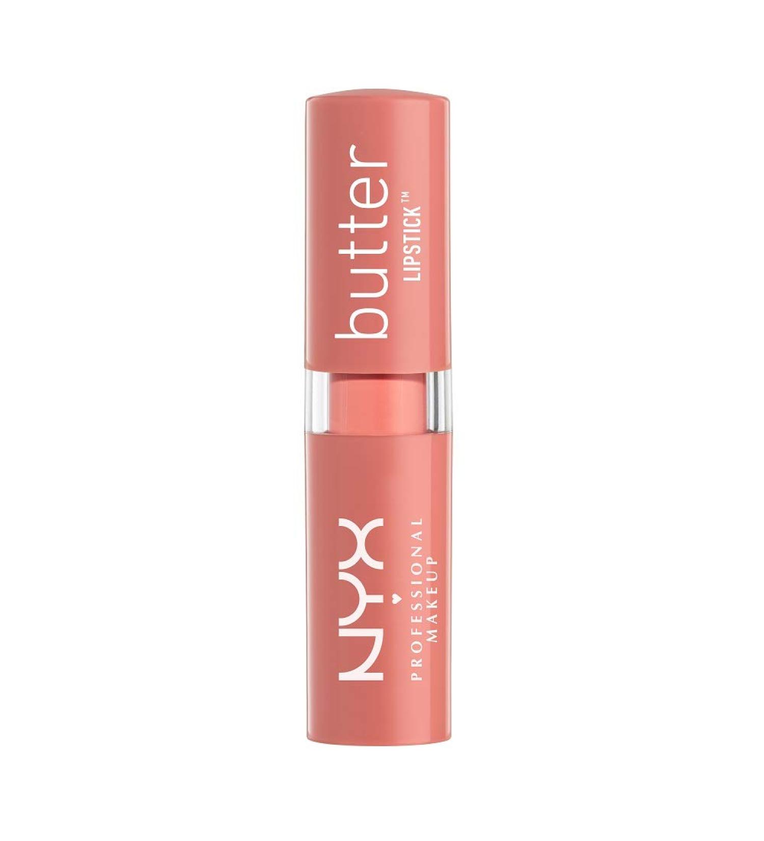 Nyx Cosmetics Butter Lipstick Cotton Candy BLS18 - Long-Lasting Moisturizing Lip Color - Buy Online on GoSupps.com