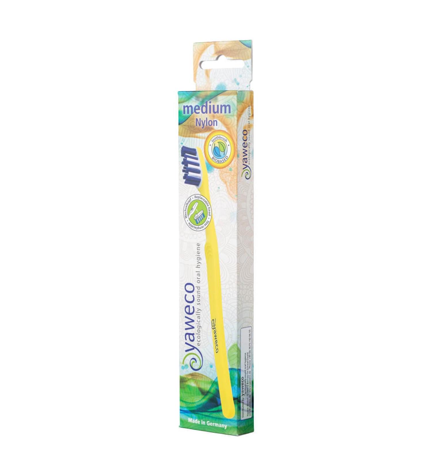 yaweco - replaceable head toothbrush II medium - 1 piece