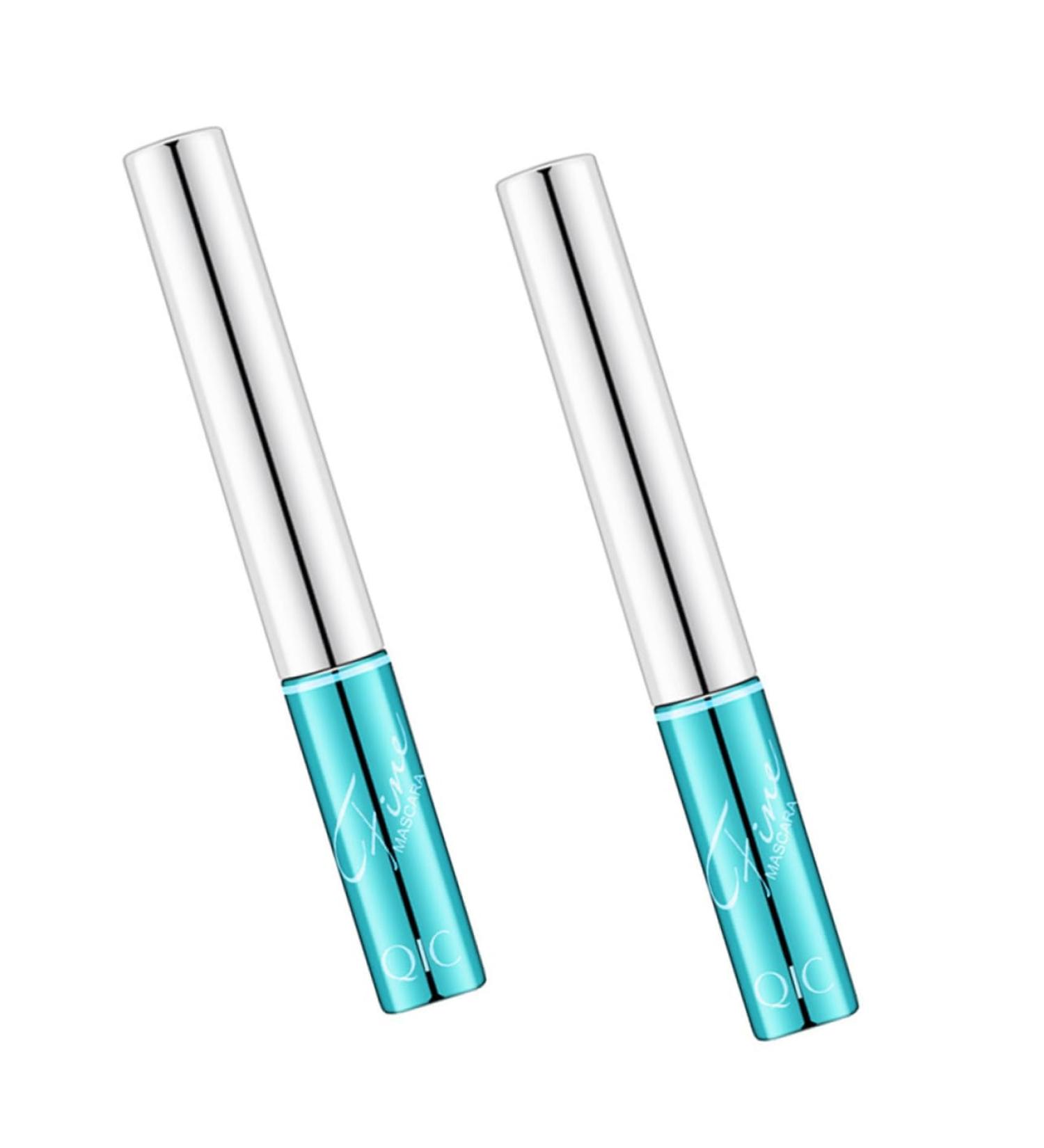 Beatifufu 2pcs Extra Fine Mascara Lady Mascara Cream Eyelash Mascara Waterproof Women Mascara :  - Buy Online on GoSupps.com