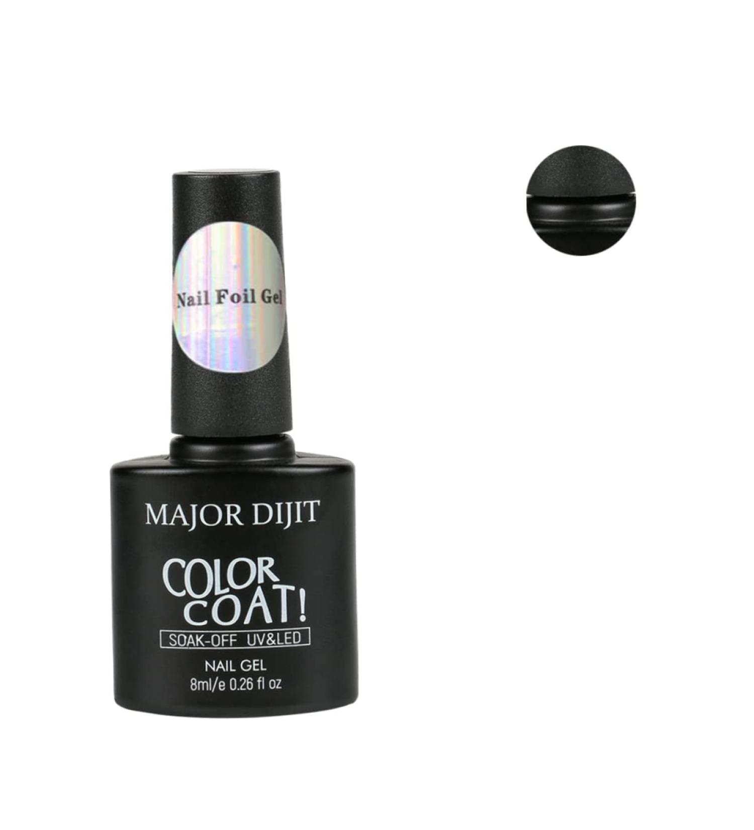 POPETPOP Nail Tips Transfer Nail Foil Sticker Glue Nail Tips Decorations Glue Holographic Nail Stickers Nail Art Foil Glue Artificial Nails Repair Glue Nail Gel Polish Glue Manicure 7*3.3*1cm Black - Buy Online on GoSupps.com