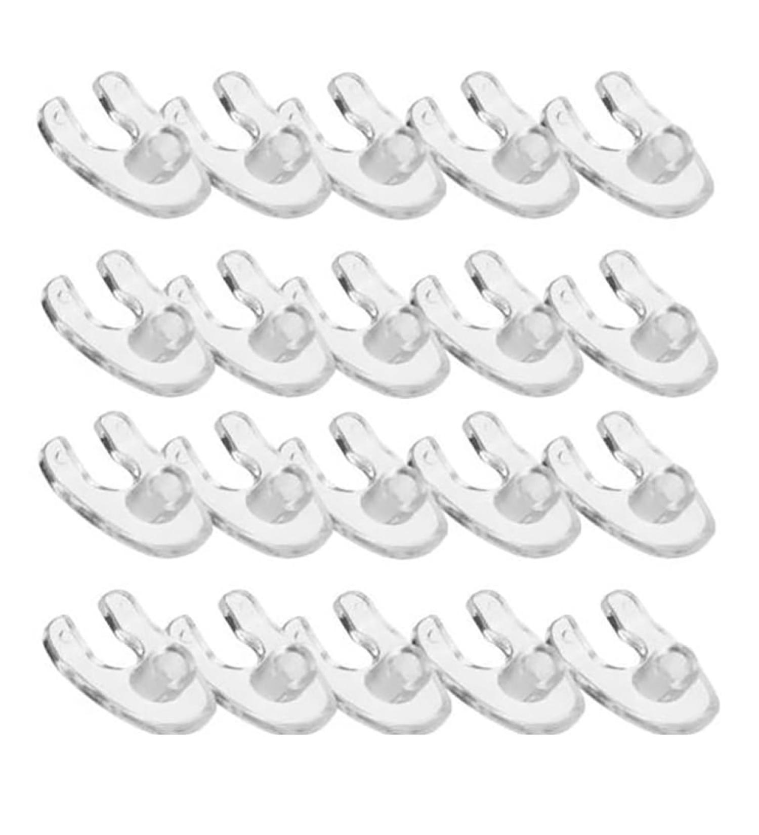 QiQibaby Accessory Disposable Desinfection Parts for Beauty Tool Mesogun Meso Device(20pcs Clear Feet) - Buy Online on GoSupps.com