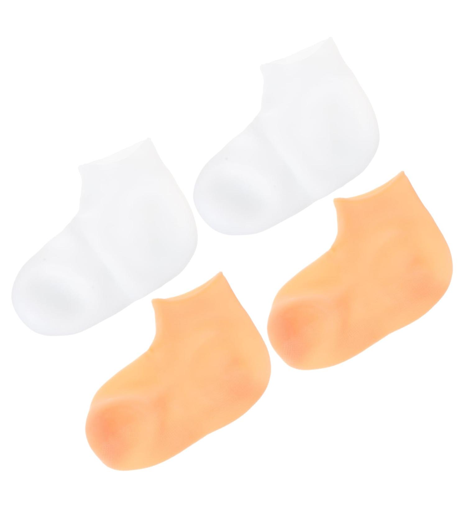 FOMIYES 2 Pairs Exfoliating Moisturizing Socks Feet Care Socks Moisturizing Foot Moisture Socks for Foot Overnight Lotion Socks Hydrating Socks Miss Moisturize High Heels Sebs - Buy Online on GoSupps.com