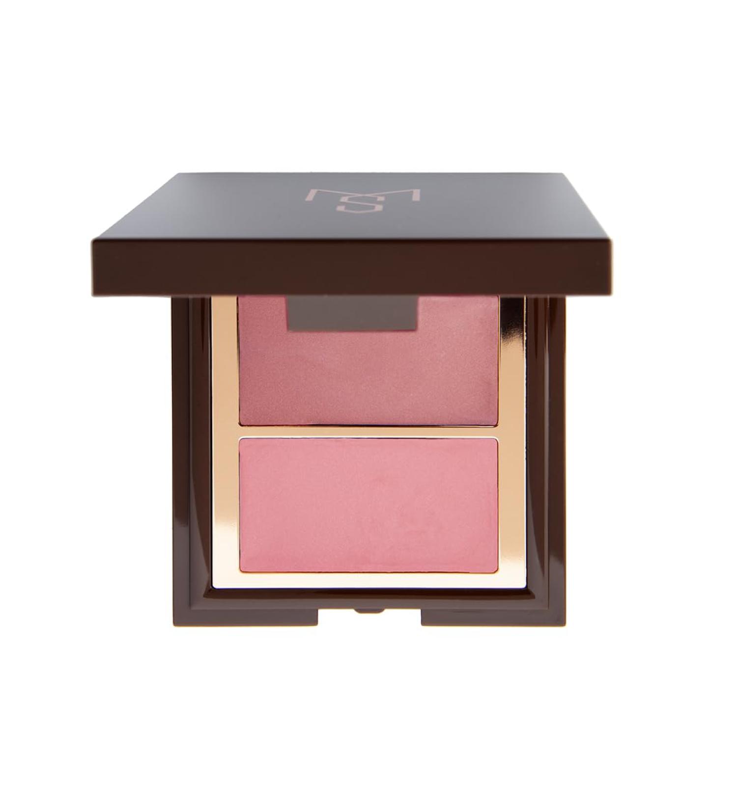 SONIA MARINA CHEEKS LIPS AND EYES two shades Dahlia and Blossom matte finish longlasting velvety and silky texture