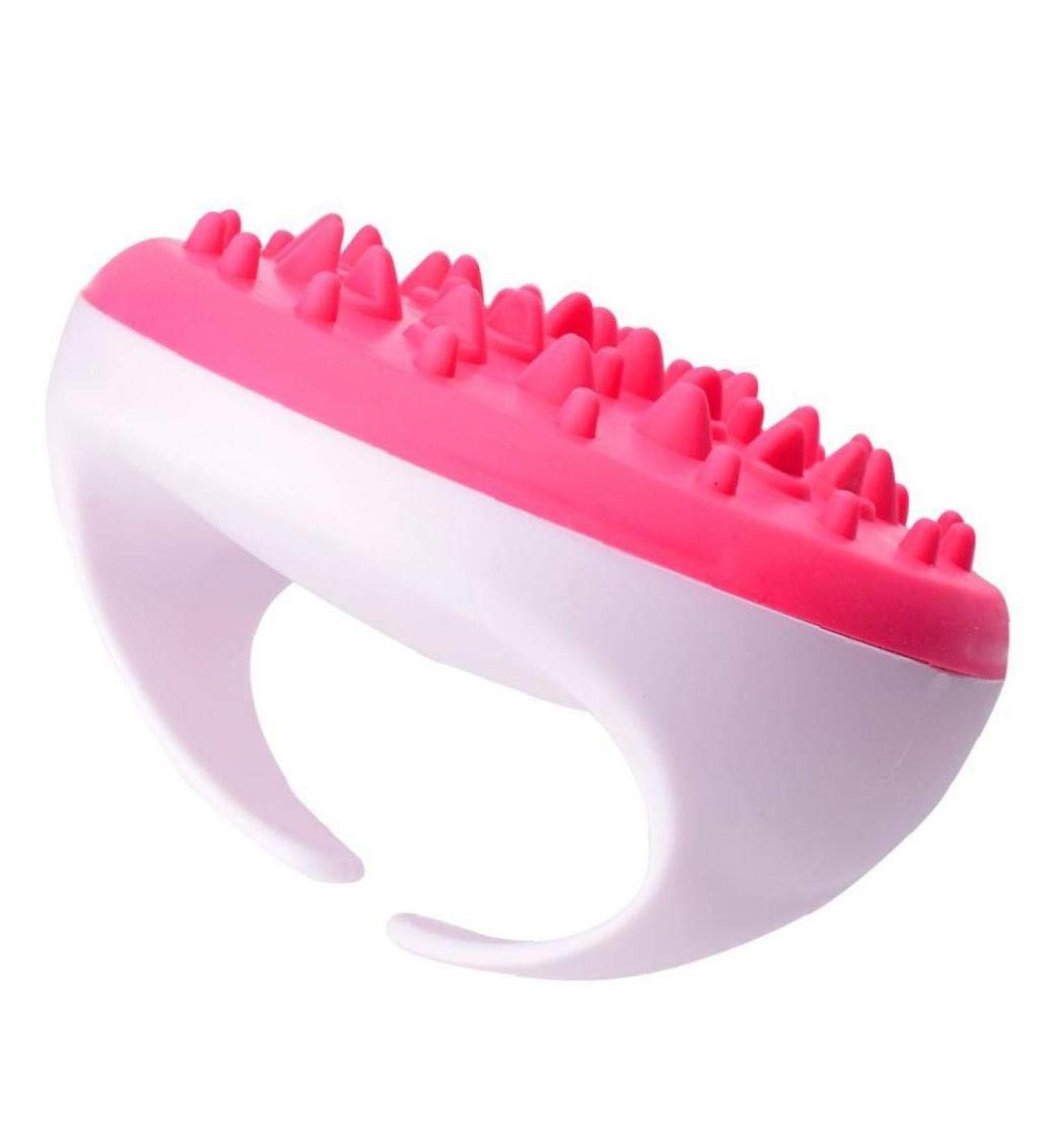 1PC Pink Cellulite Remover Brush Mitt | Effortless Body Massage Tool for Smooth Skin - Buy Online on GoSupps.com
