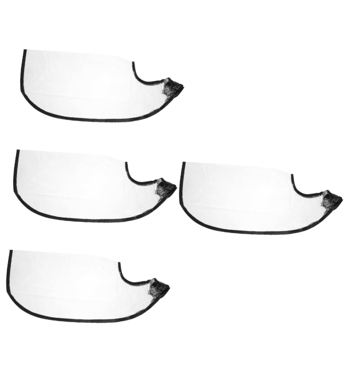 FOMIYES 8 Pcs Shampoo Funnel Tools Hair Salon Apron Transparent Hair Capes Adjustable Hairdressing Tool 59X25X1CMx4pcs Transparent Colorx4pcs - Buy Online on GoSupps.com