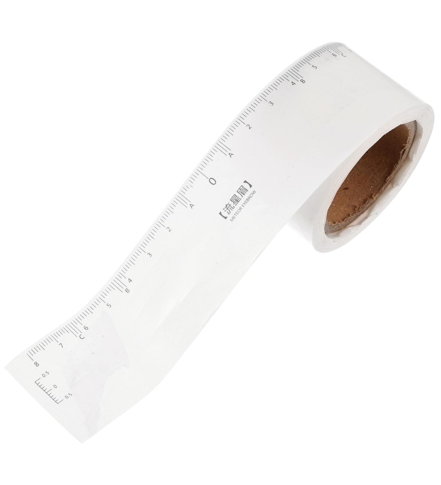 KALLORY 1 Roll Kit Makeup Kit Make up Kit Measuring Eyebrow Ruler Tool Meteor Drawing Pen - Buy Online on GoSupps.com