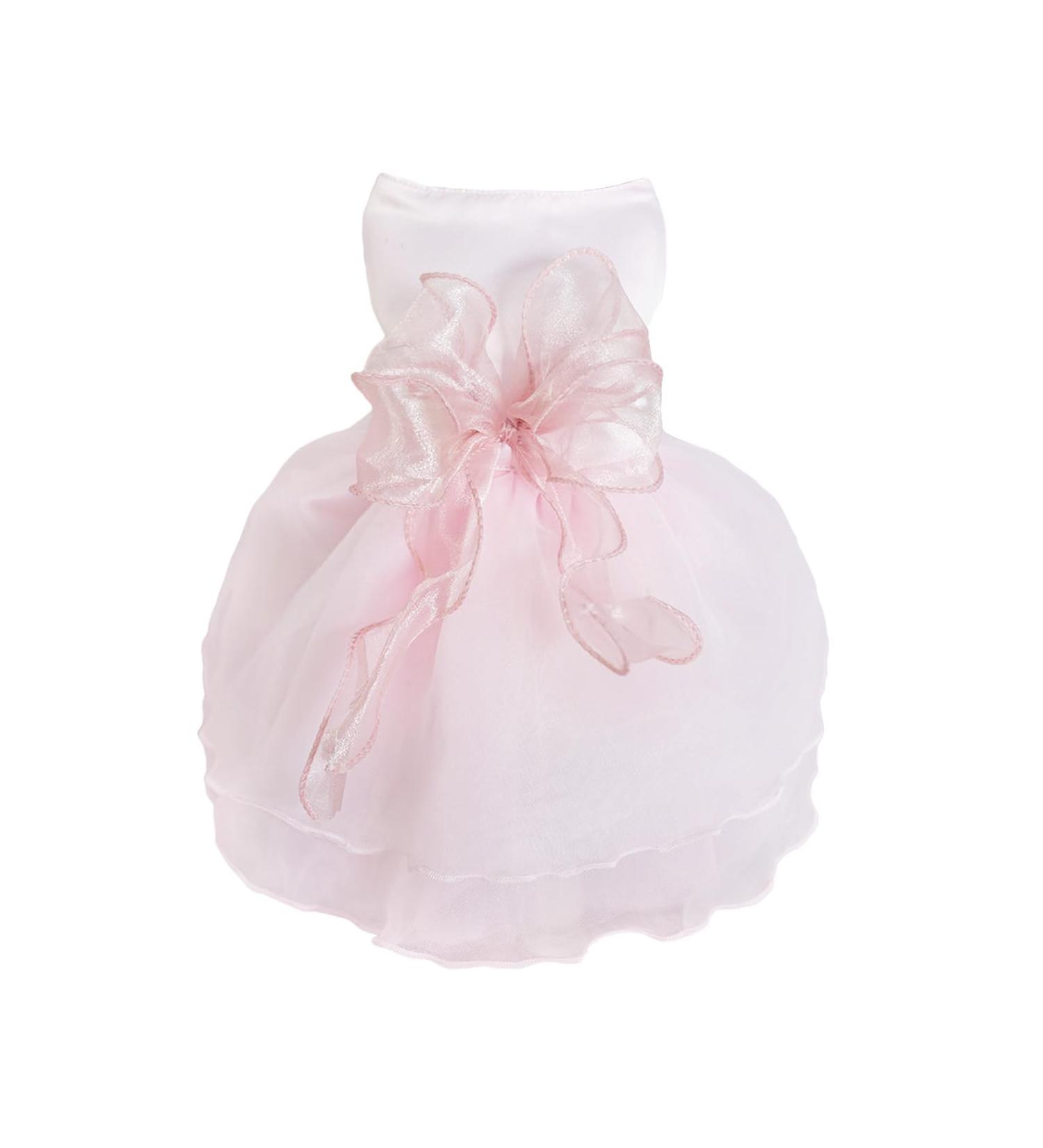 Luxury Dog Wedding Dress | Princess Puppy Skirt | Summer Evening Dresses | XS Pink Bowknot Dress for Small Dogs - Buy Online on GoSupps.com
