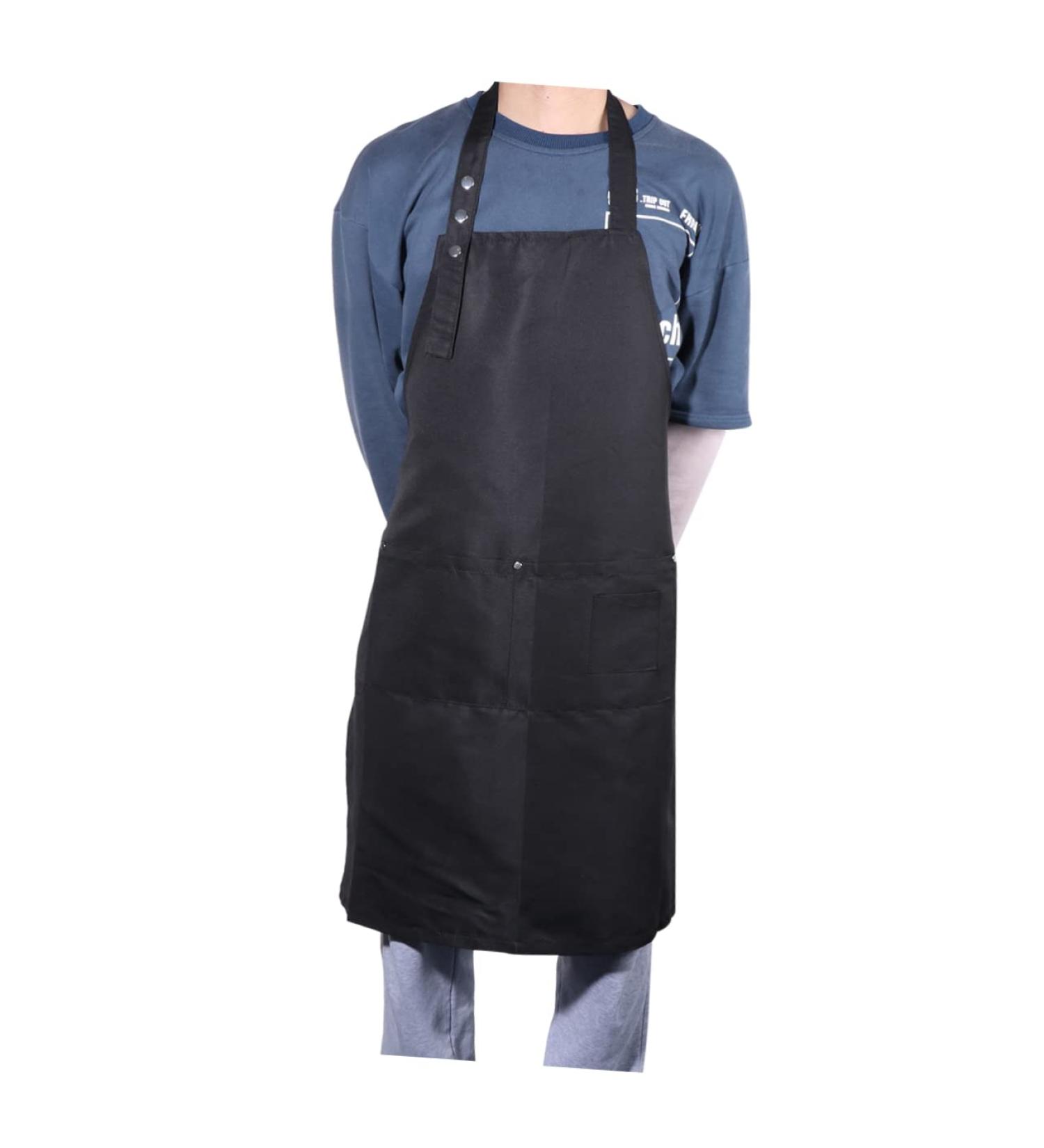 Beatifufu 1pc Apron for Kitchen Grilling Aprons Hairdresser Smock Cafe Apron Bbq Apron Barber Apron Chef Bibs Oil Cape Cooking Apron Color Capes Uniform Work Perm Dyeing - Buy Online on GoSupps.com