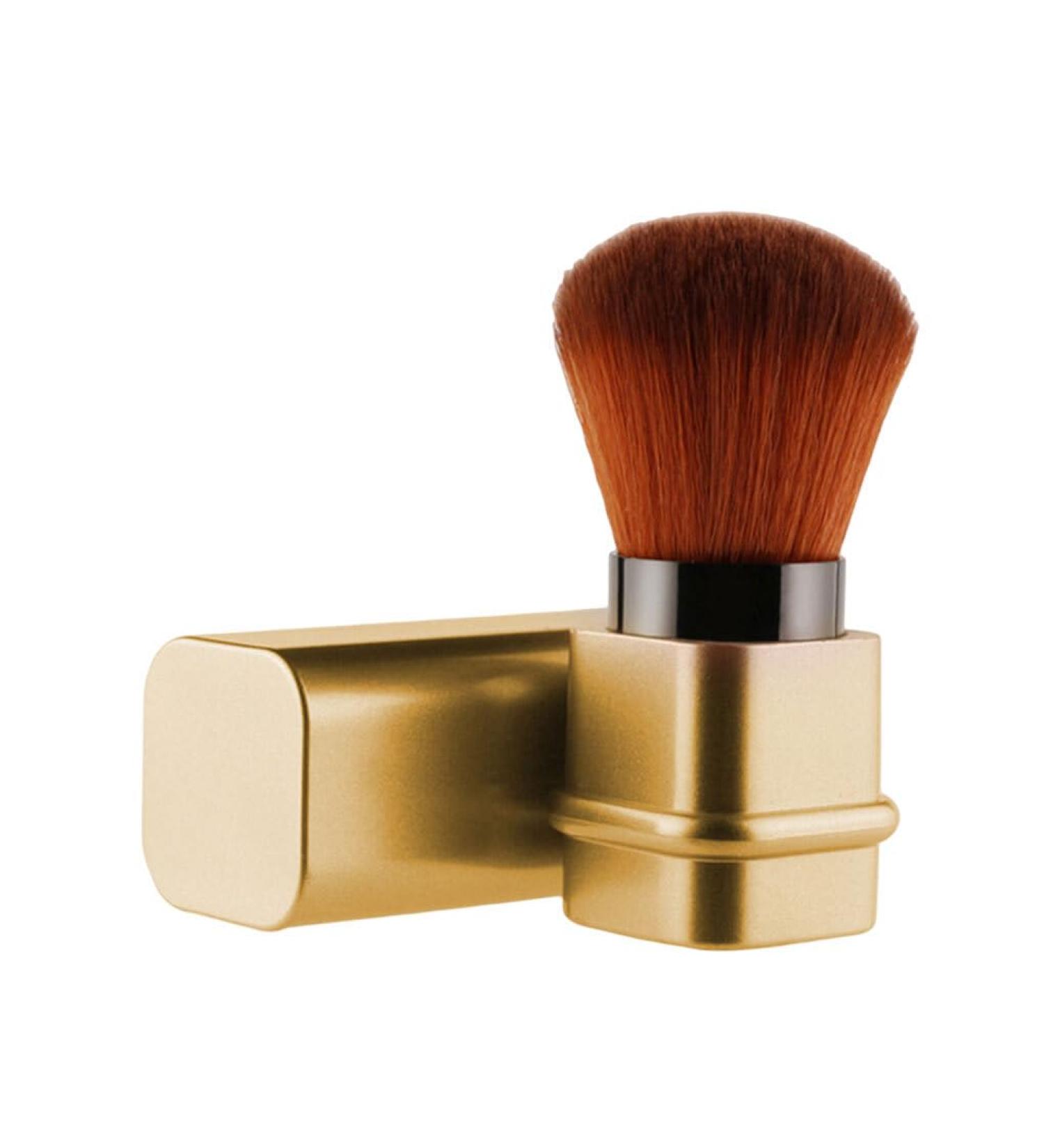 BEALIFE Face Retractable Makeup Brush Portable Reusable Facial Foundation Powder Brushes Female Brushing Tool Makeup Tools Gold - Buy Online on GoSupps.com