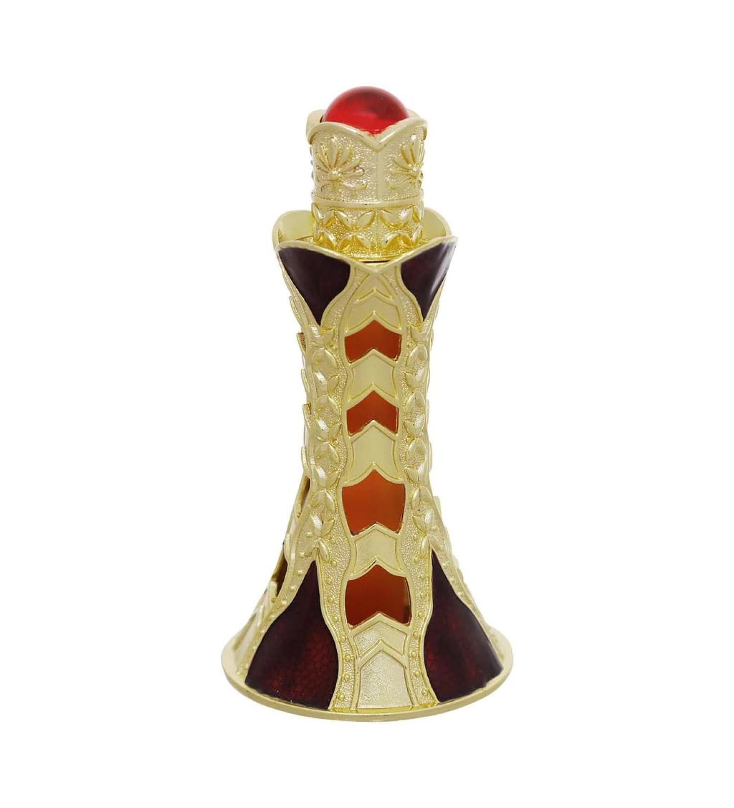 Khadlaj Azaari Concentrated Perfume Oil for Unisex 0.57 Ounce Amber Wood 0.61 Fl Oz (Pack of 1) - Buy Online on GoSupps.com