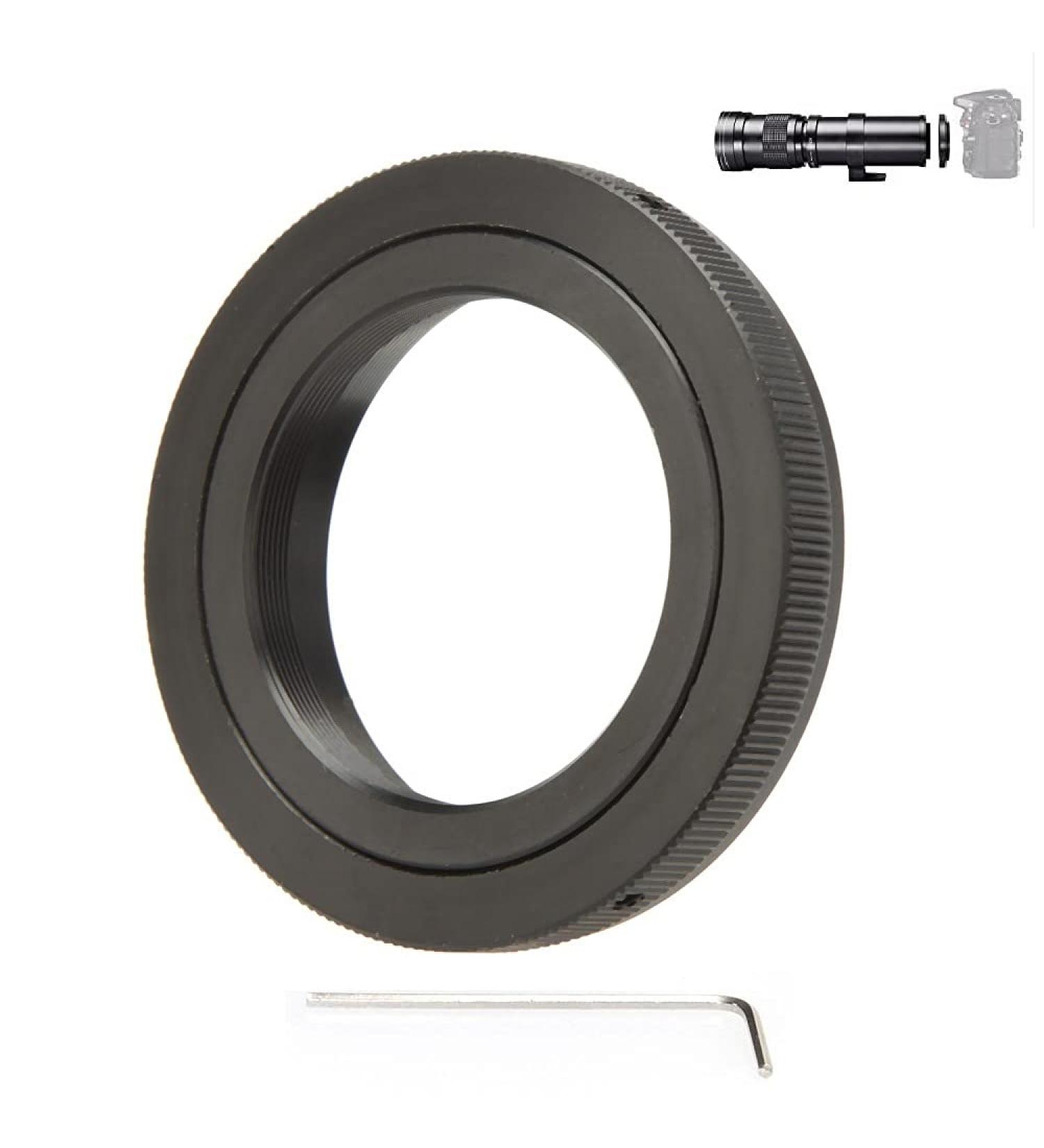 JINTU T Mount Adapter for Canon T3, T5, T6i, T7, SL3, 90D, 5D IV - Compatible with Various Canon DSLR Models - Buy Online on GoSupps.com