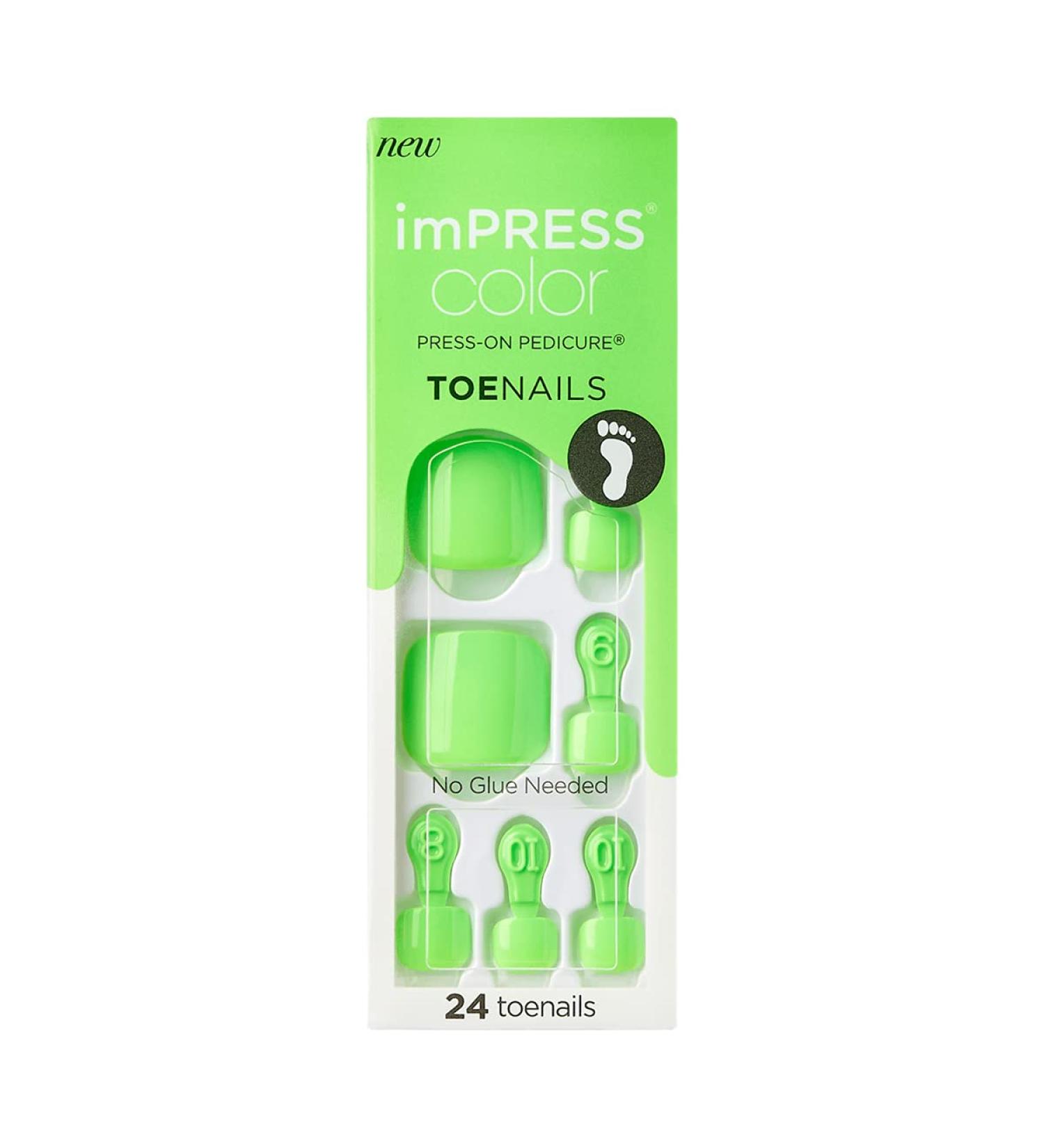 KISS imPRESS Color Press-on Pedicure - Feelings (IMT503X) | Long-lasting and Stylish Pedicure Solutions - Buy Online on GoSupps.com