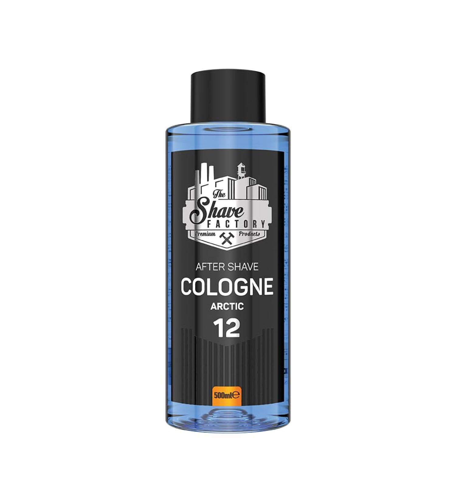 the shave factory After Shave Cologne Series (12 Arctic 500ml (16.9 fl. oz)) 12 Arctic 16.9 Fl Oz (Pack of 1) - Buy Online on GoSupps.com