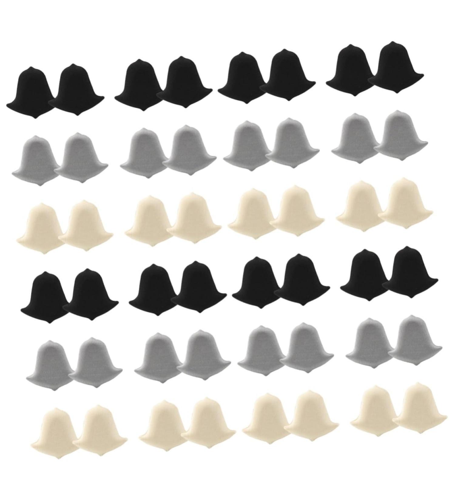 NOLITOY Forefoot Cushion Pads for Women - 24 Pairs High Heel Wear-Resistant Non-Slip Sole Pads - Buy Online on GoSupps.com